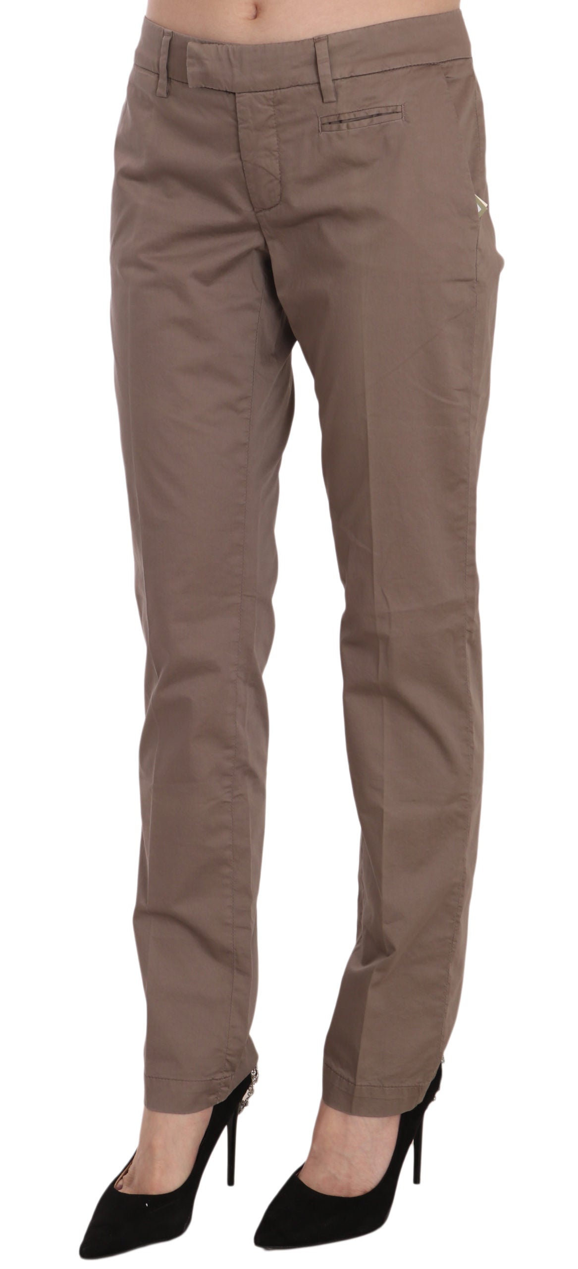 Pantalon Dondup bas droit marron