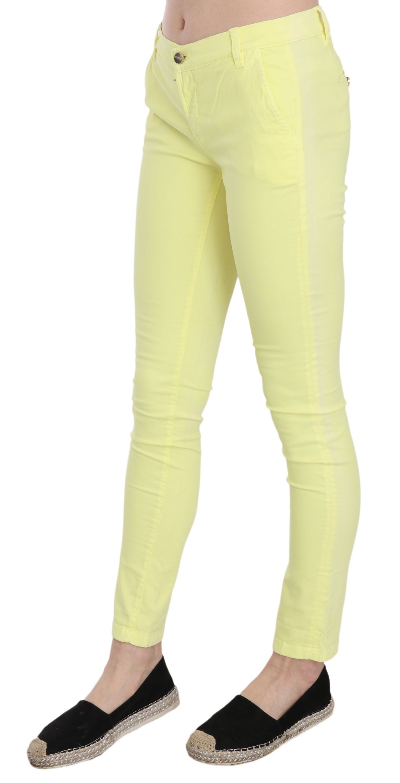 Pantalon PINKO Low Waist jaune