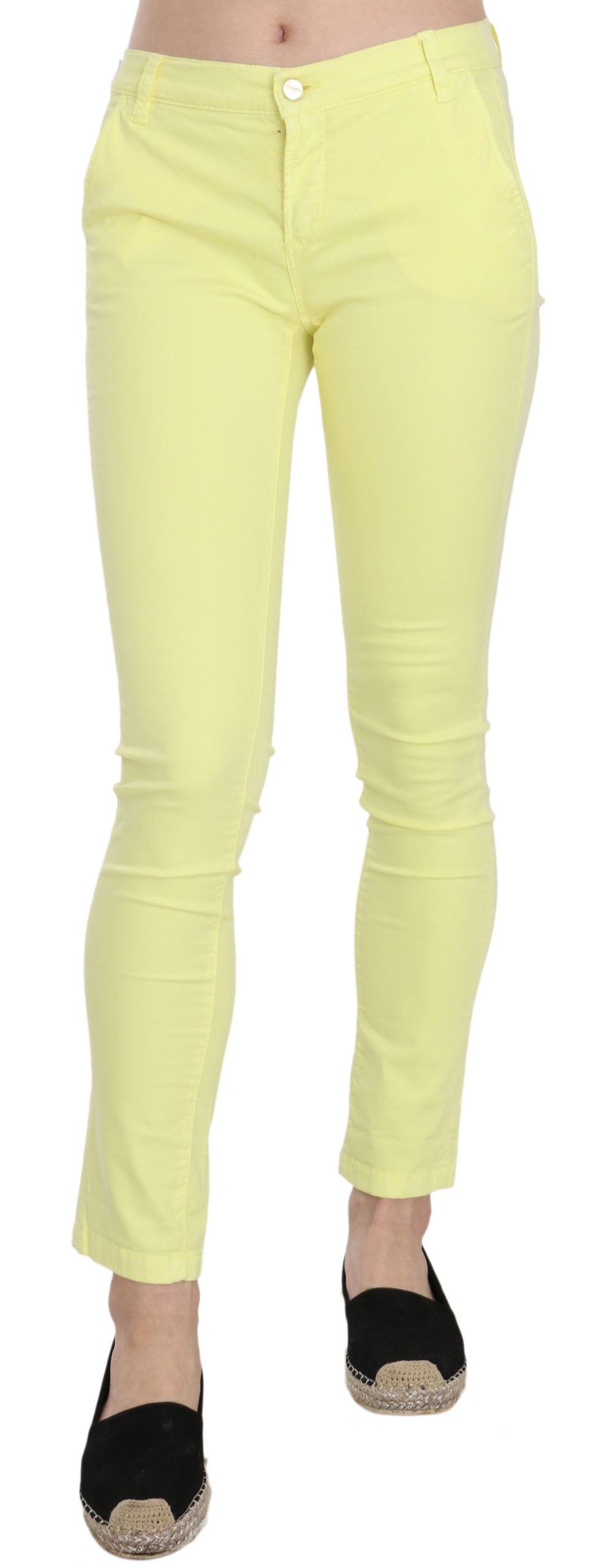 Pantalon PINKO Low Waist jaune