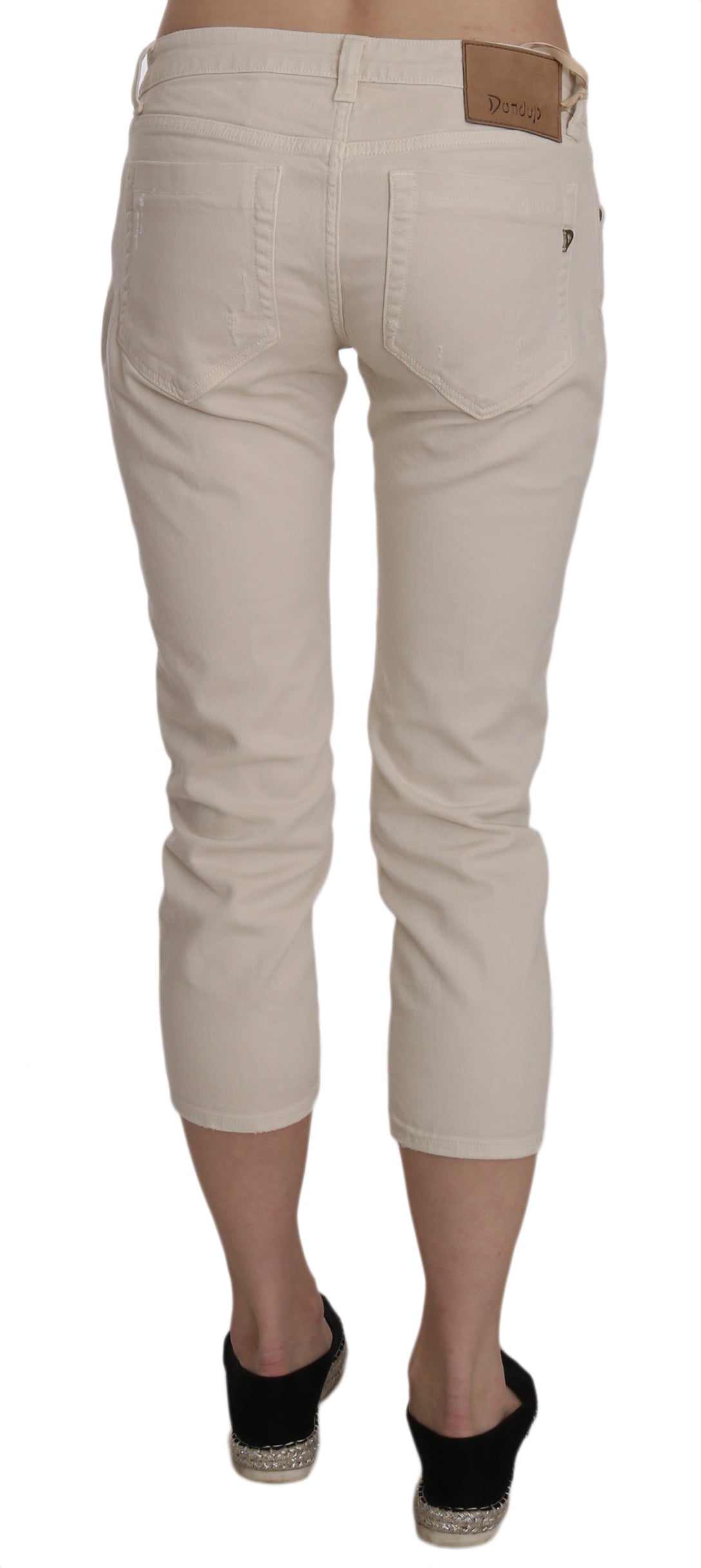 Pantalon DONDUP Low Waist beige