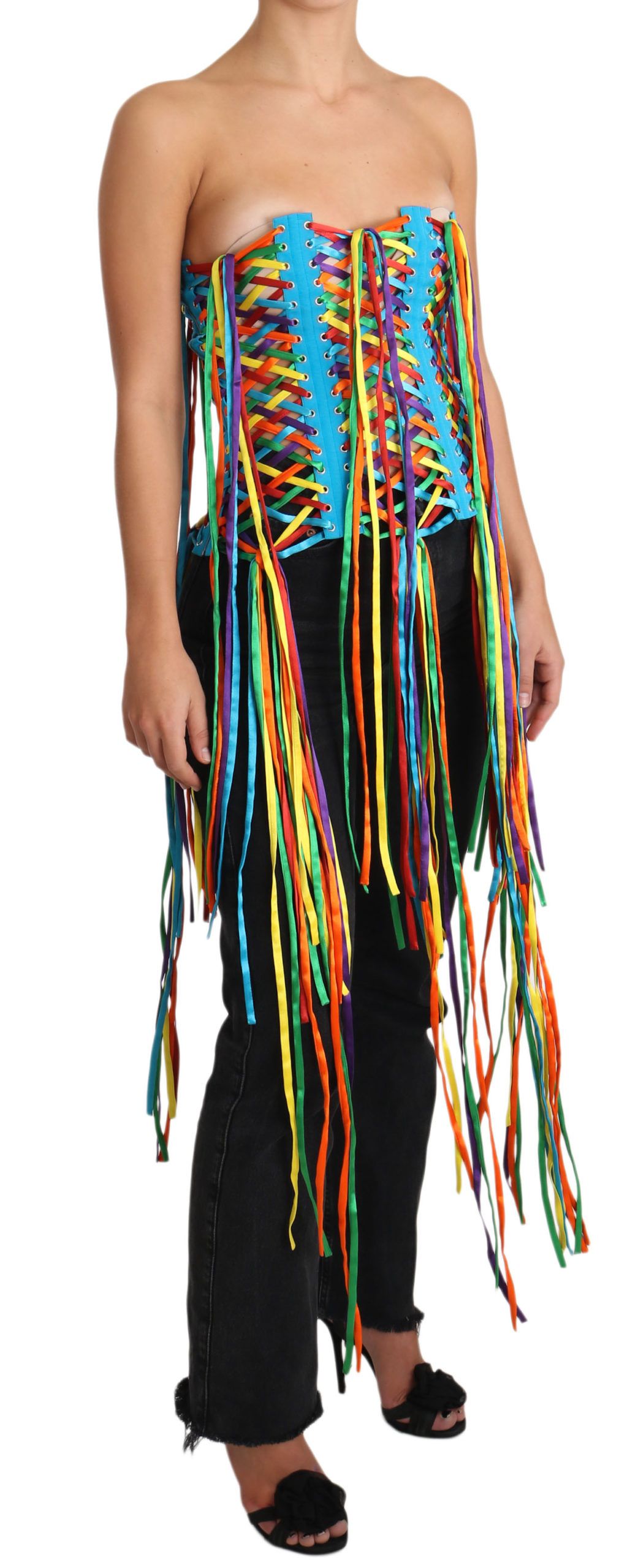 Bustier Dolce & Gabbana multicolor strings