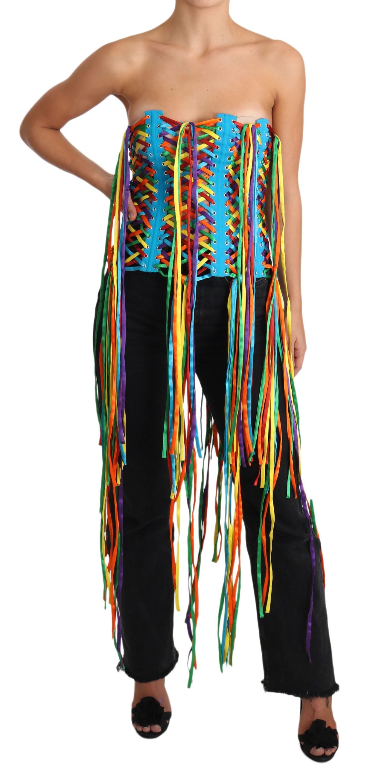 Bustier Dolce & Gabbana multicolor strings