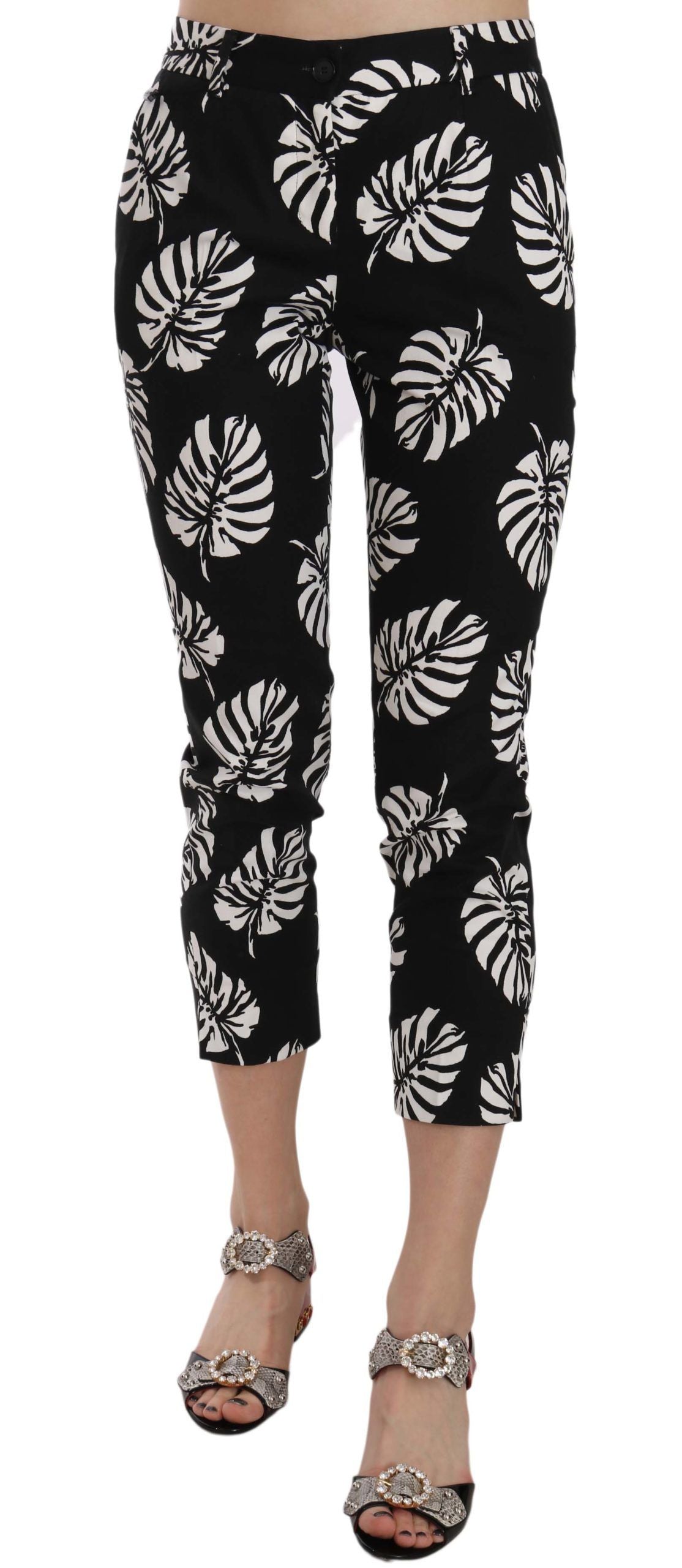 Pantalons Dolce & Gabbana Capri noirs