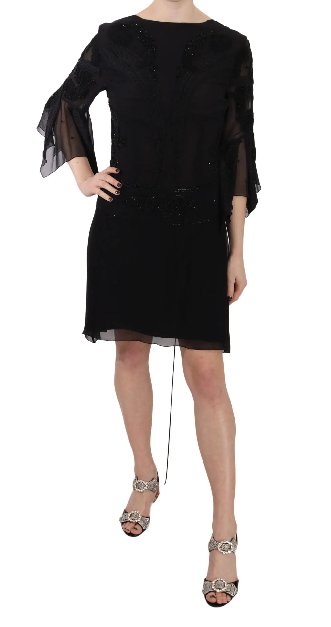Robe John Richmond mini noire John Richmond