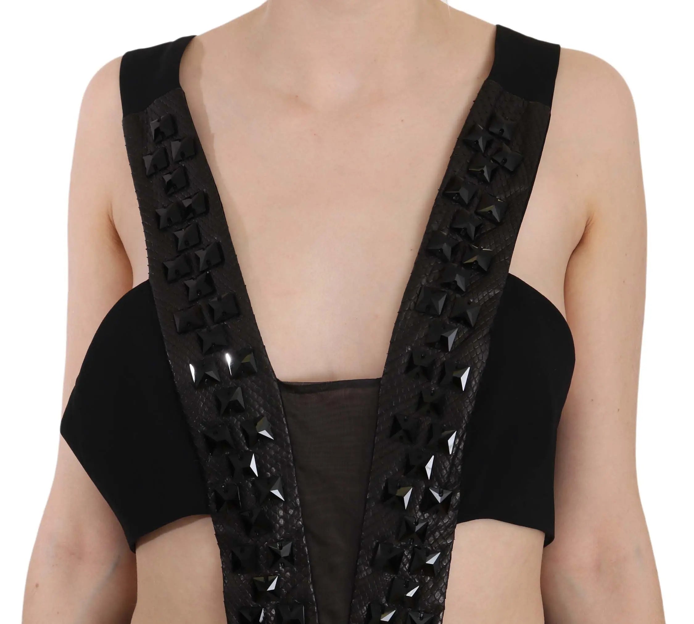 Robe John Richmond Flare noire John Richmond