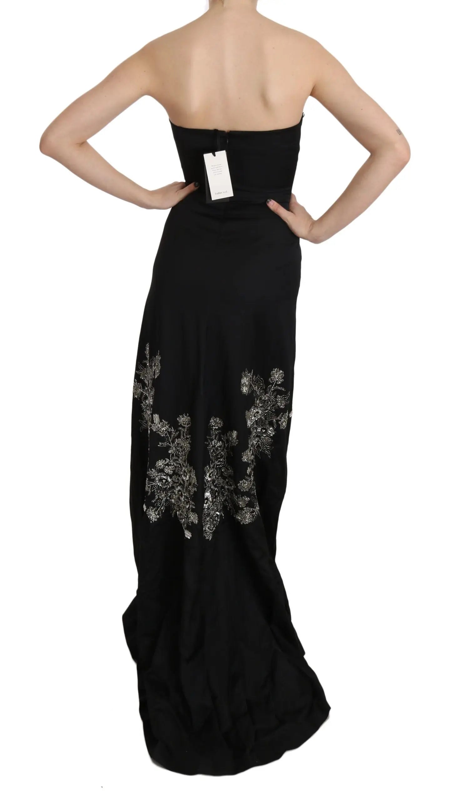 Robe John Richmond Flare noire John Richmond