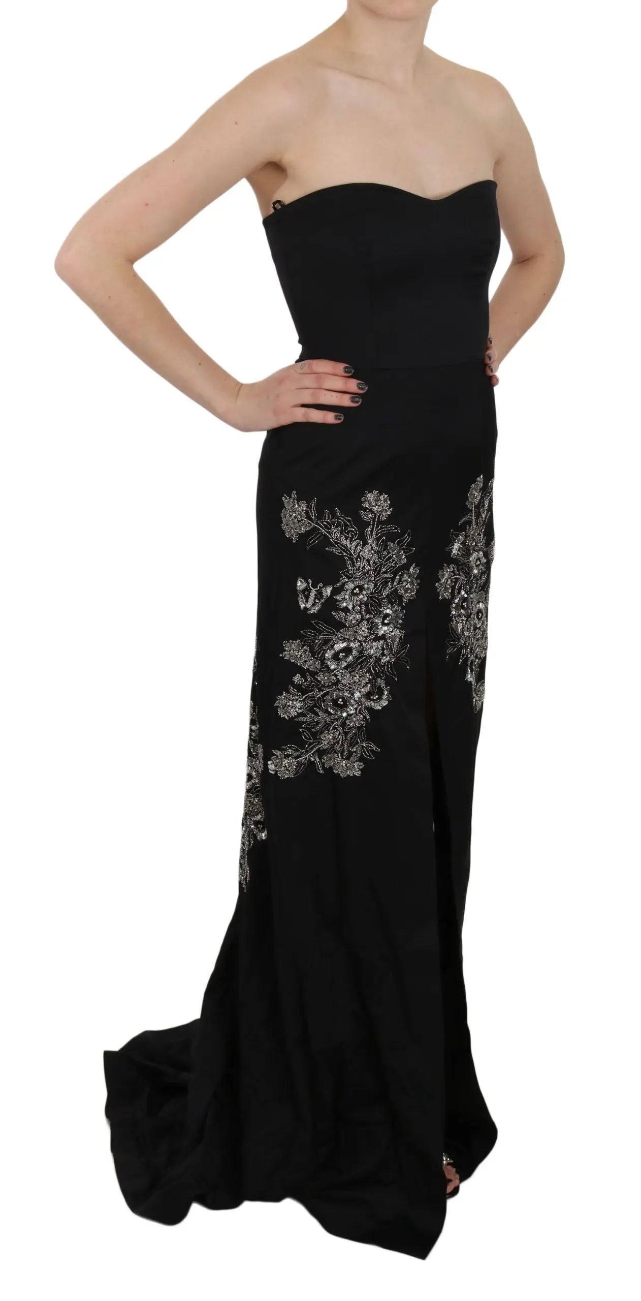 Robe John Richmond Flare noire John Richmond