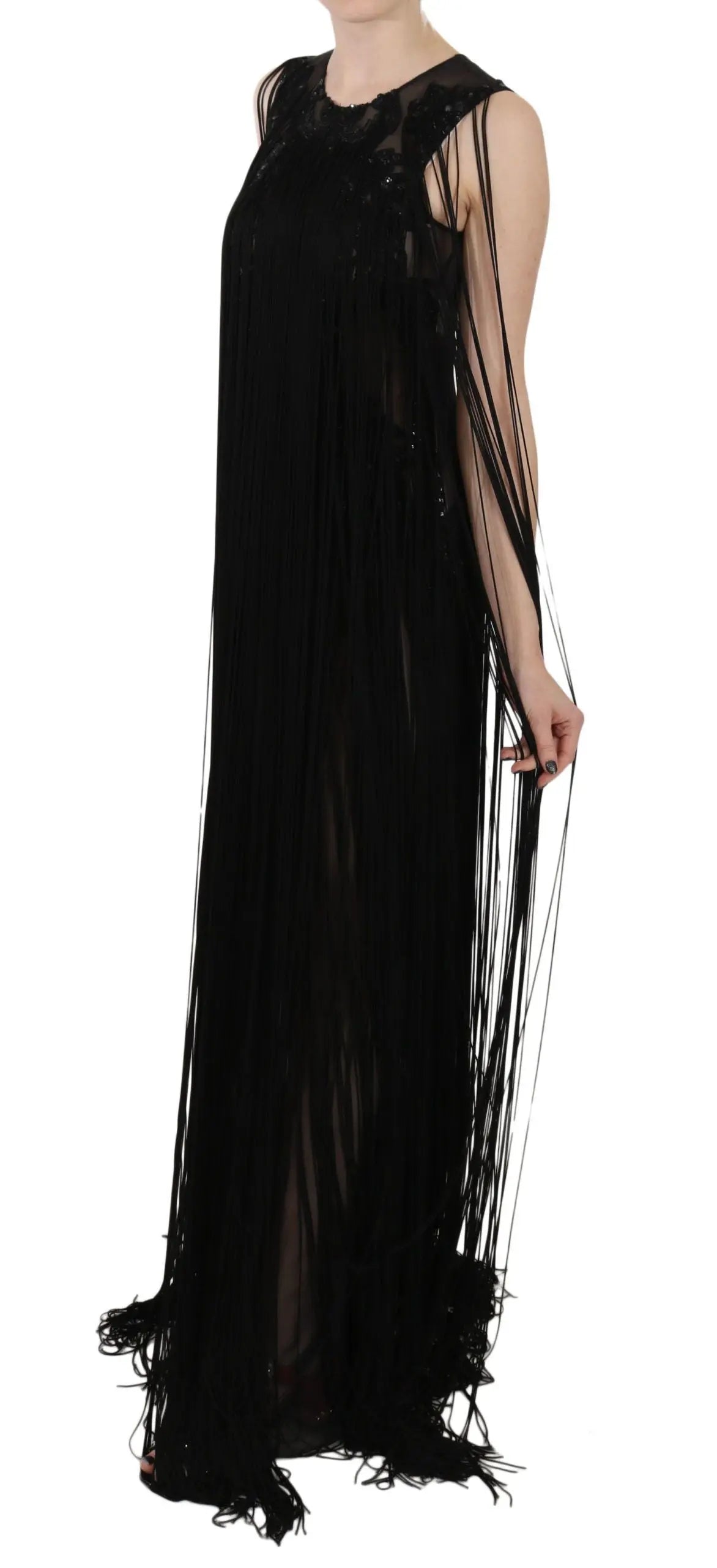 Robe John Richmond maxi noire John Richmond