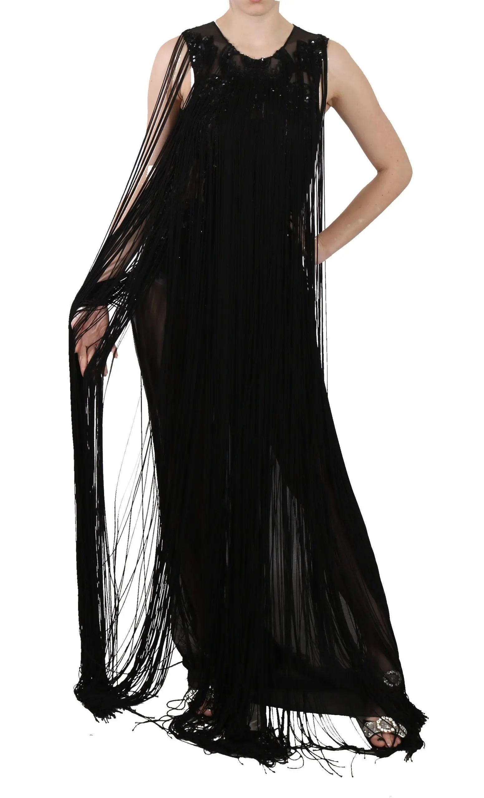 Robe John Richmond maxi noire John Richmond