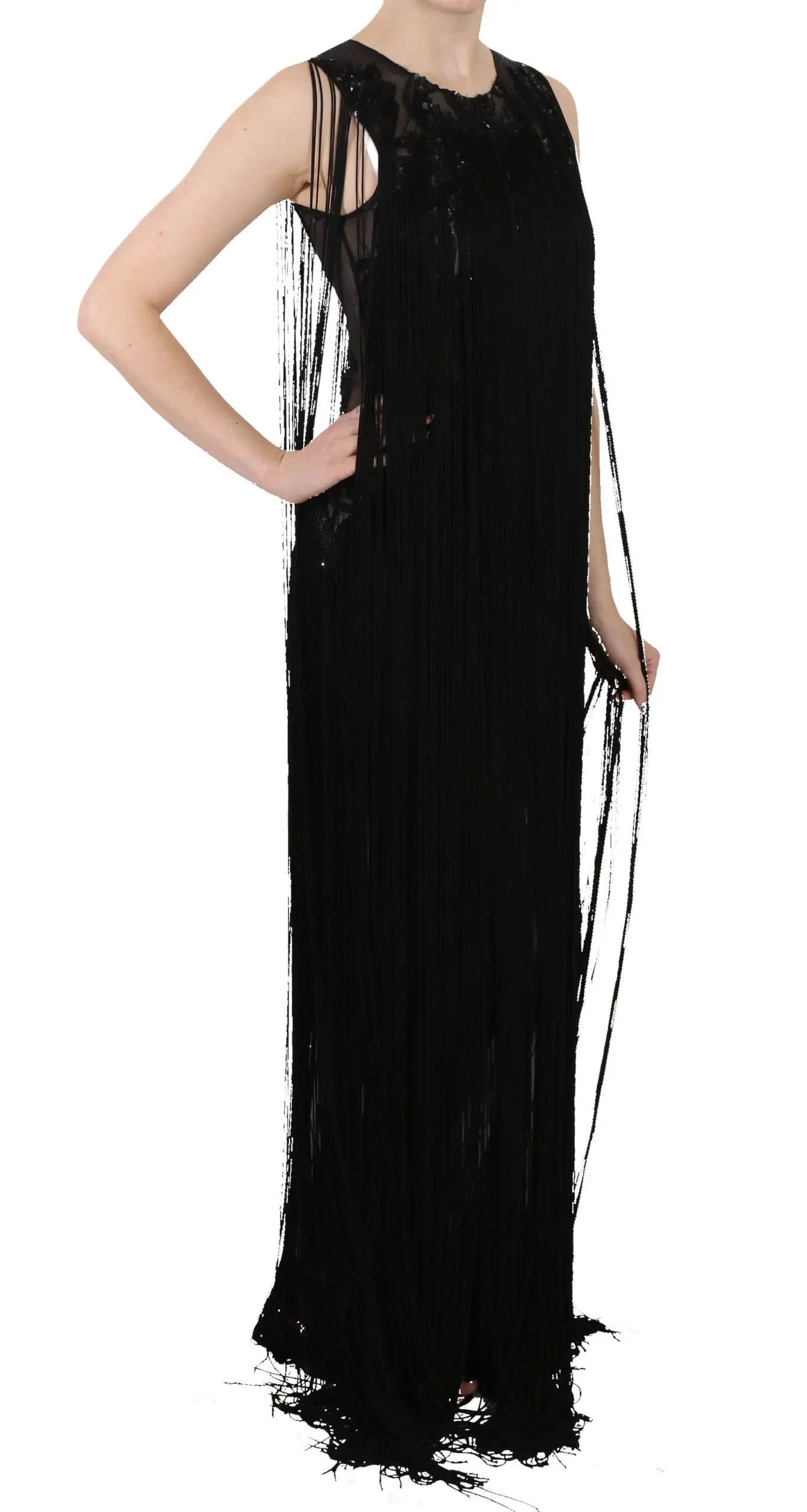 Robe John Richmond maxi noire John Richmond