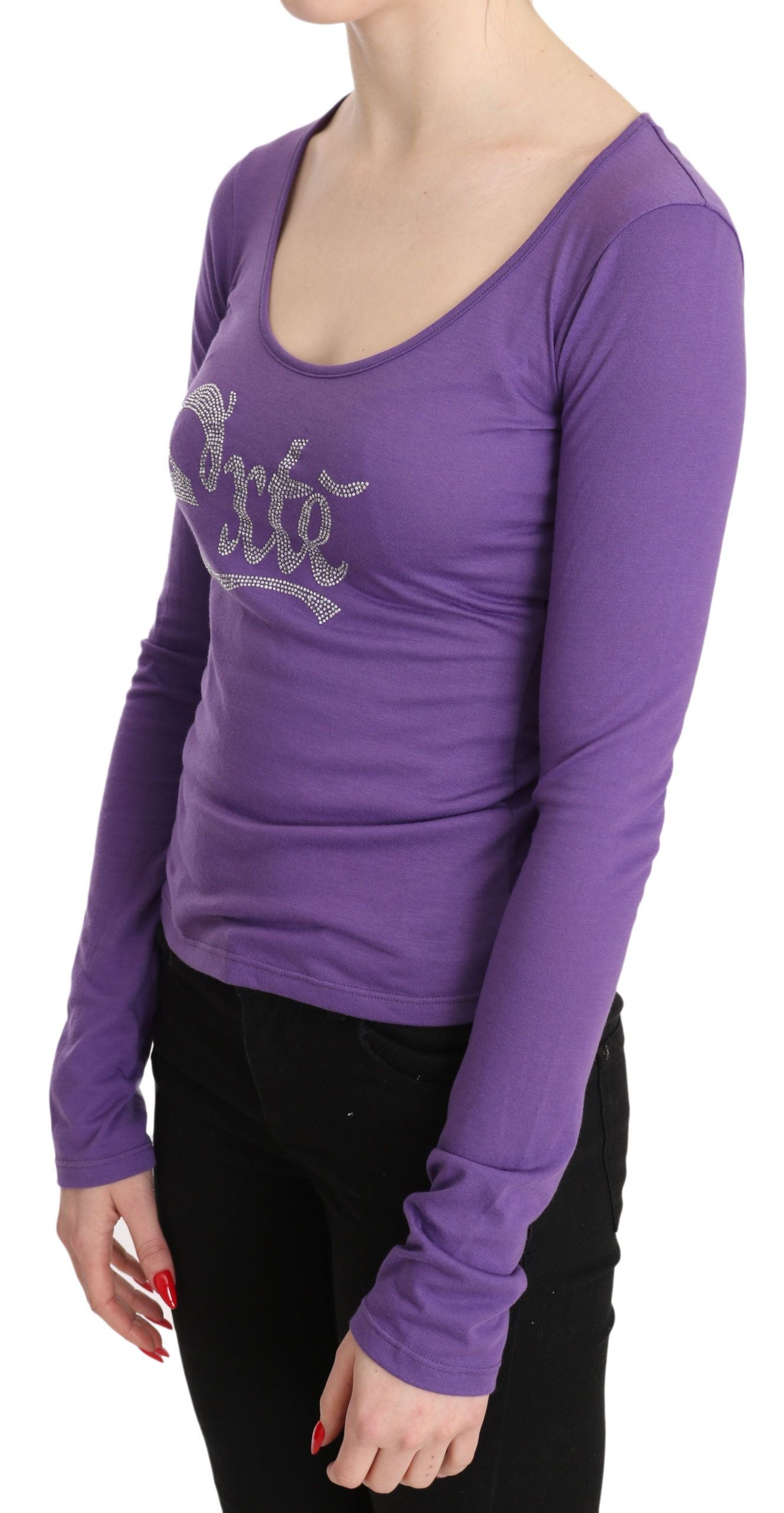Blouse Exte Crystal purple