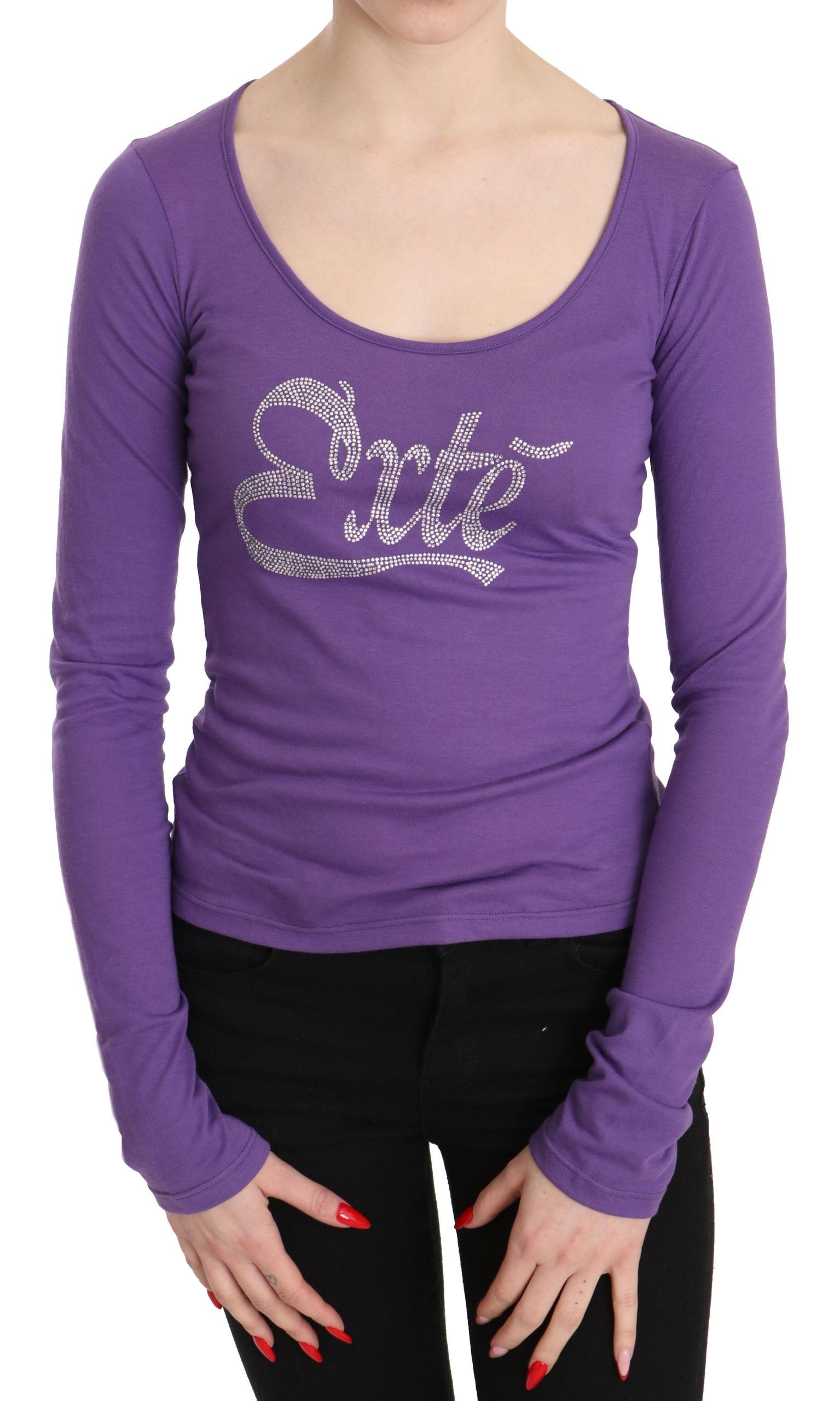 Blouse Exte Crystal purple