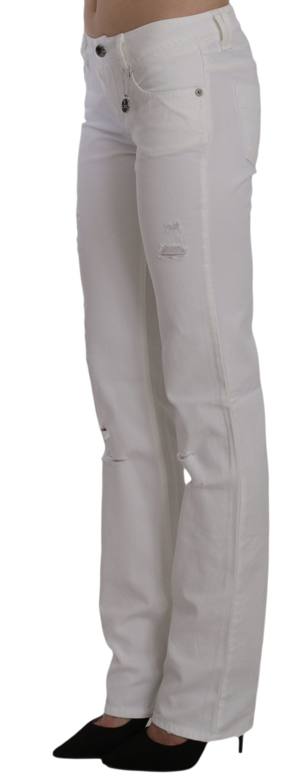 Pantalon CoSTUME NATIONAL C’N’C blanc
