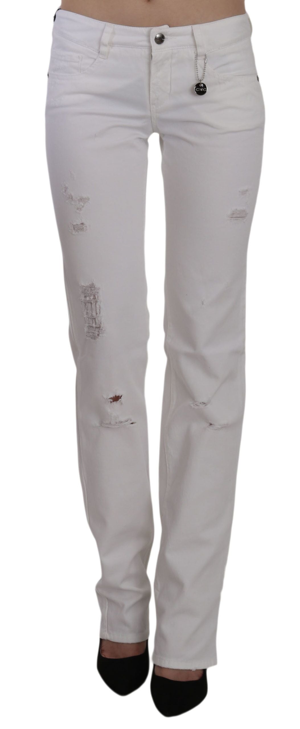 Pantalon CoSTUME NATIONAL C’N’C blanc