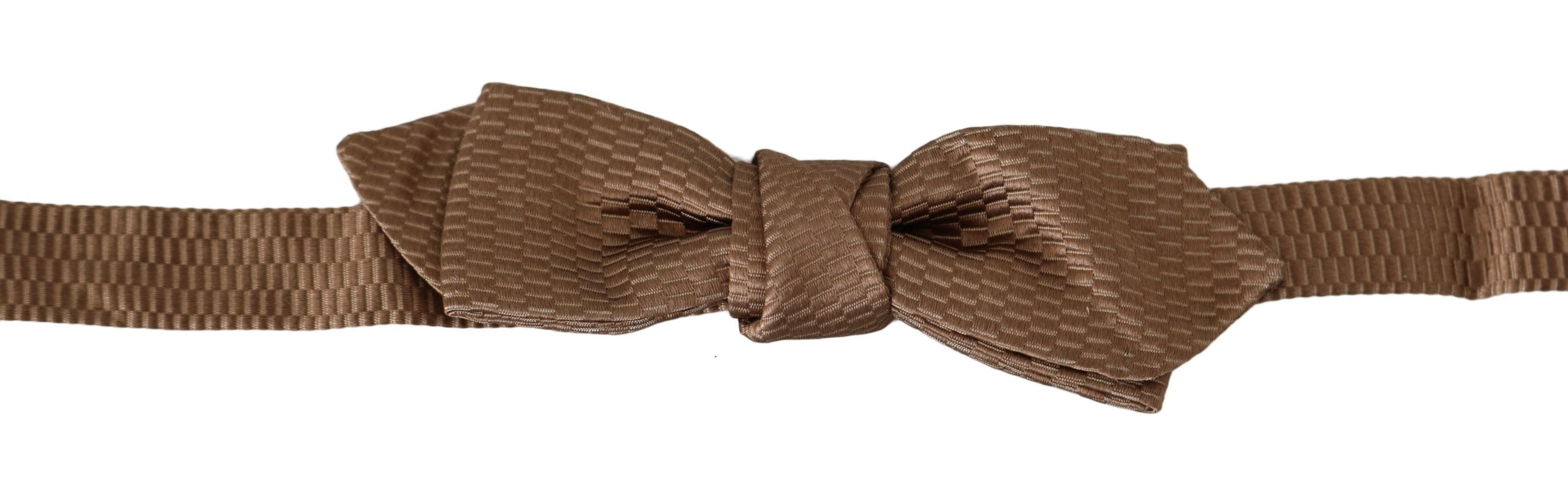Noeud papillon Dolce & Gabbana marron or