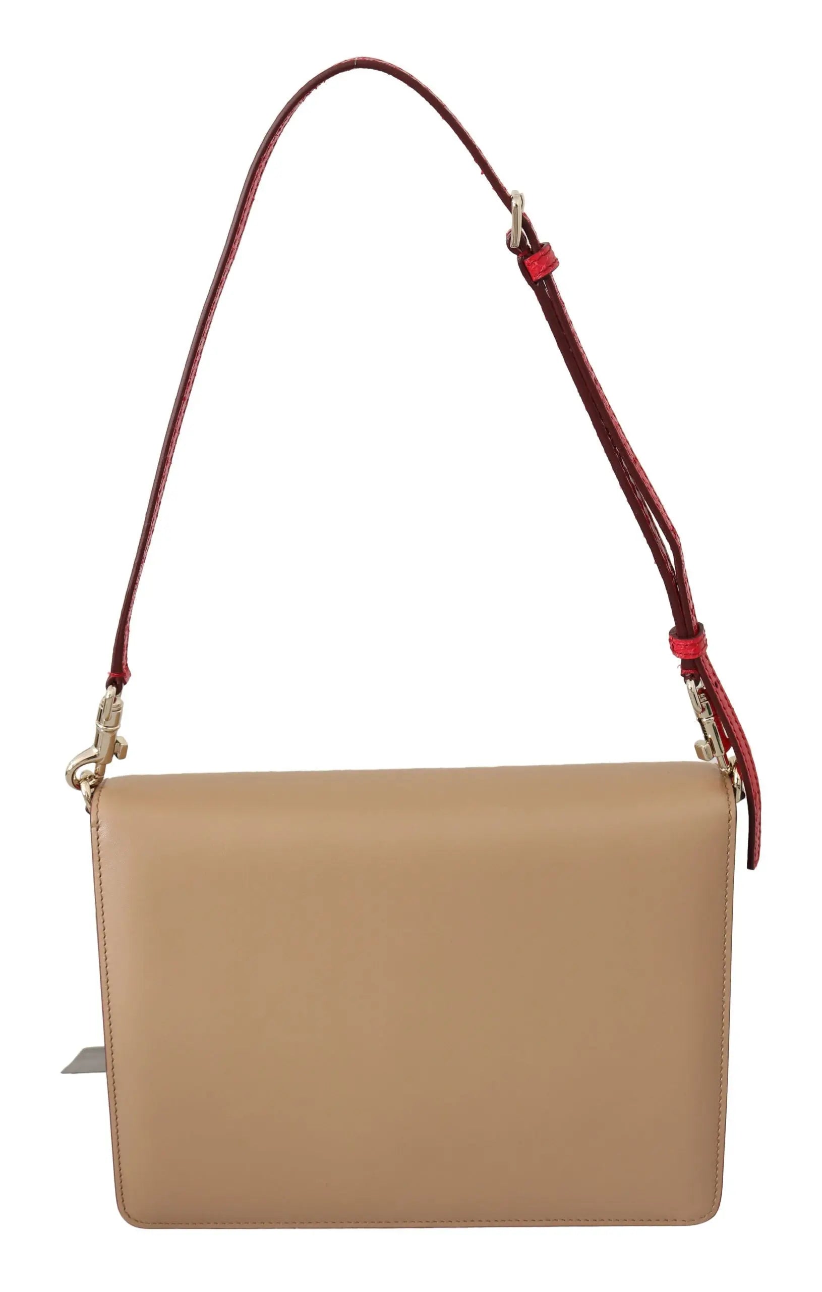 Sac à bandoulière Dolce & Gabbana LUCIA violet beige rouge Dolce & Gabbana