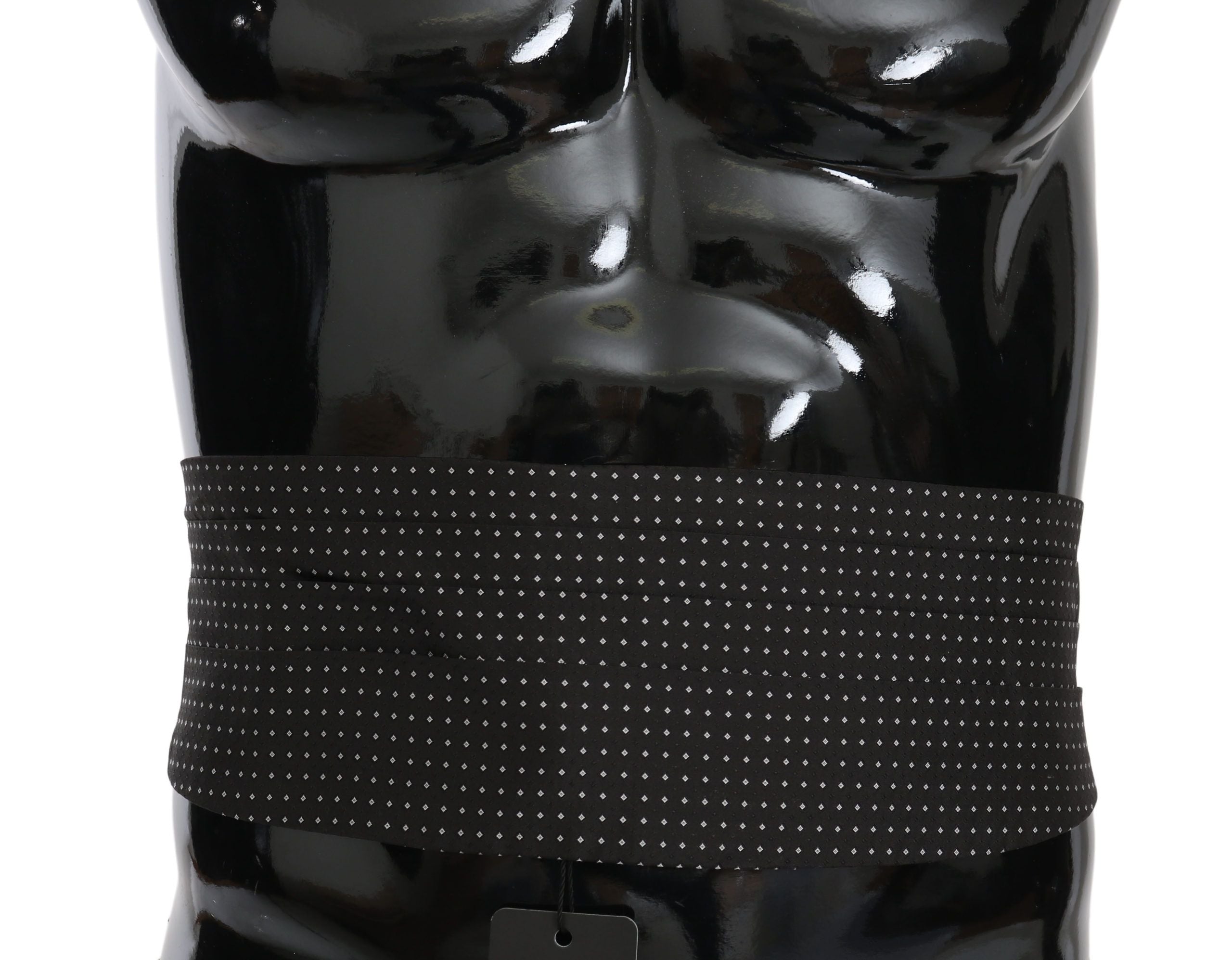 Cummerbund Dolce & Gabbana noir à pois
