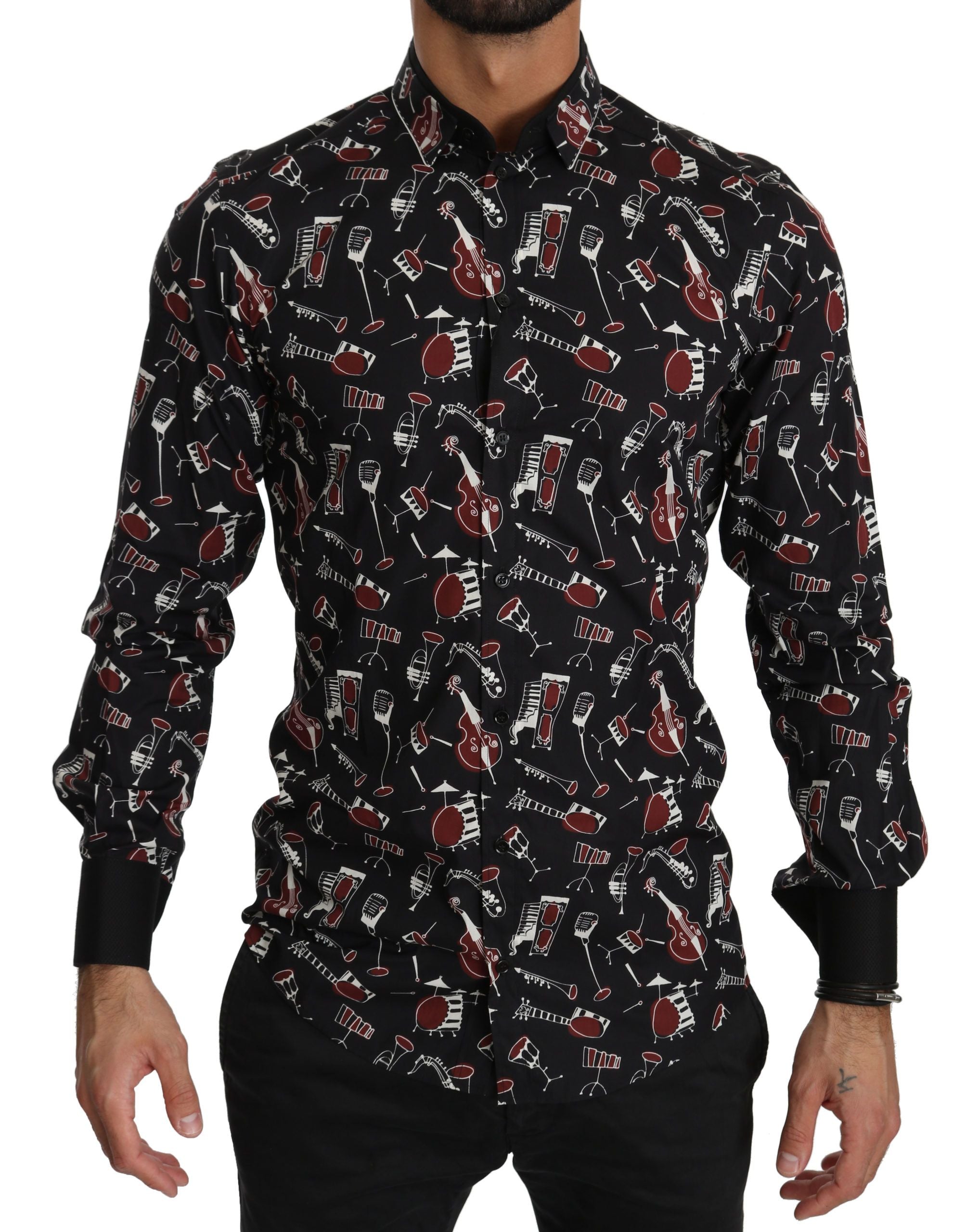 Chemise Dolce & Gabbana GOLD noire