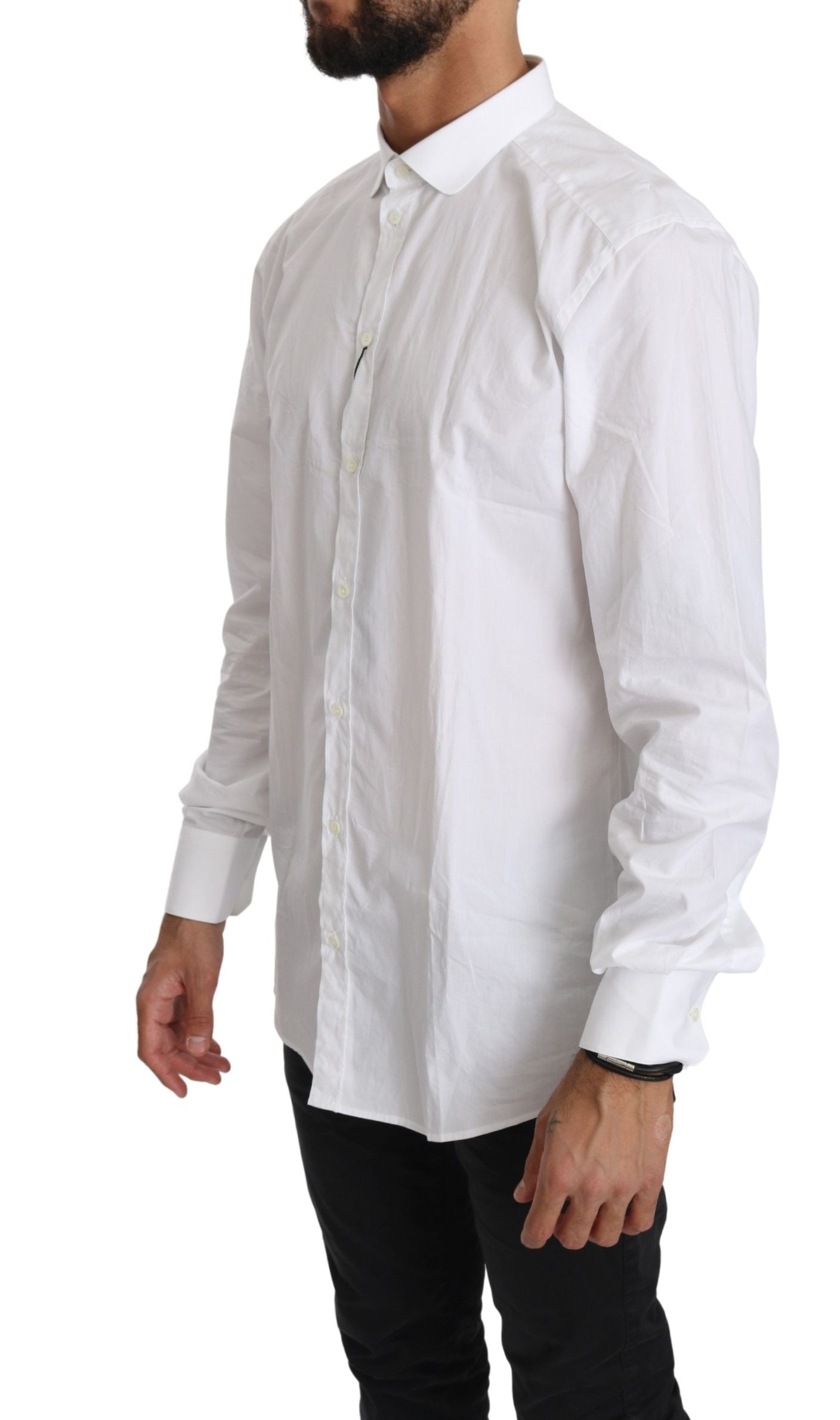 Chemise Dolce & Gabbana GOLD blanche