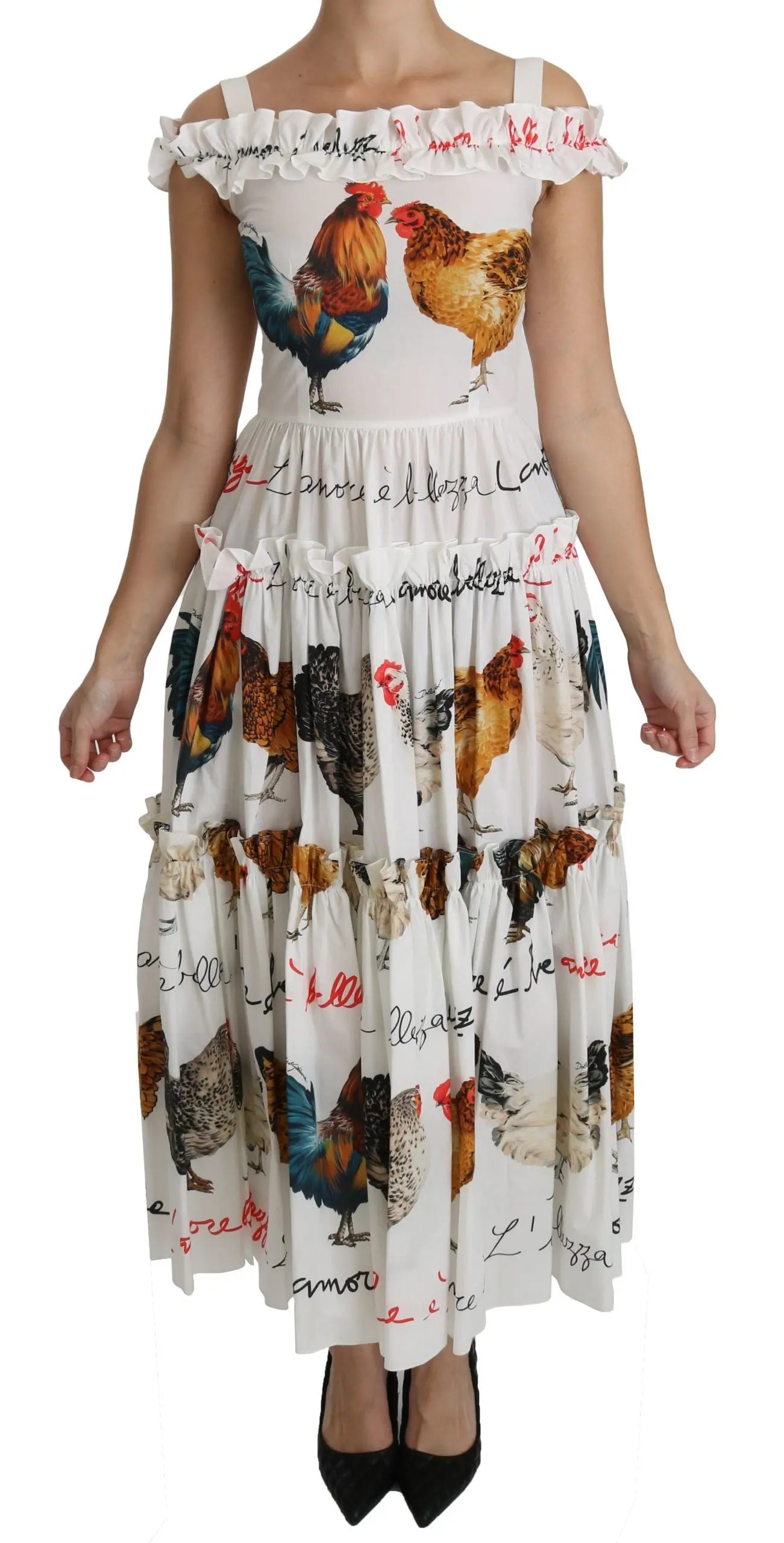 Robe Dolce & Gabbana Sheath blanche Dolce & Gabbana