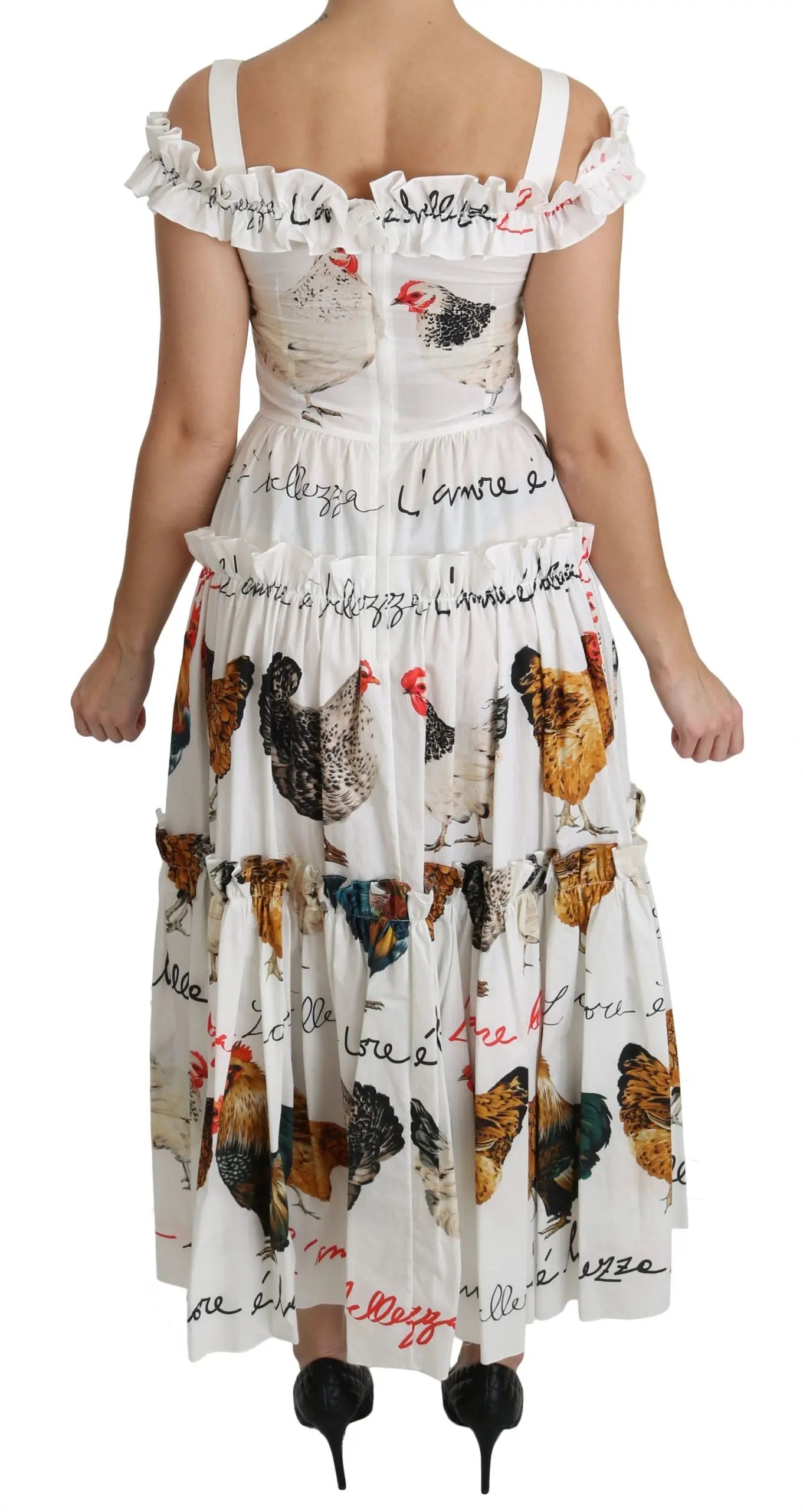 Robe Dolce & Gabbana Sheath blanche Dolce & Gabbana