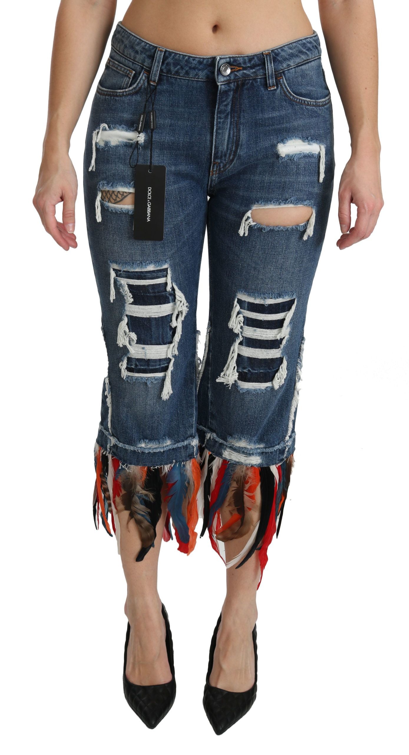 Jeans Dolce & Gabbana Low Waist bleus