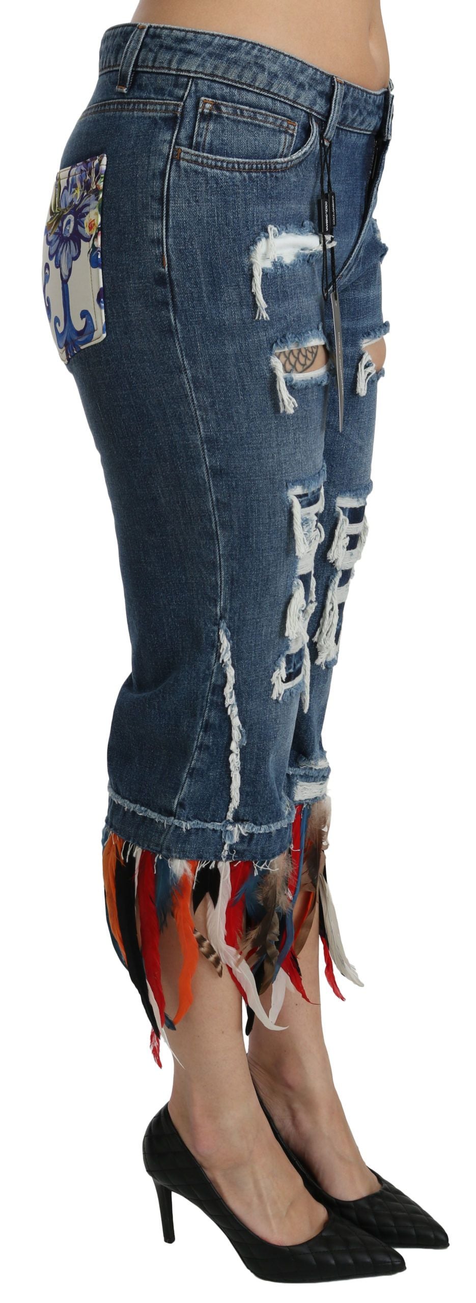 Jeans Dolce & Gabbana Low Waist bleus