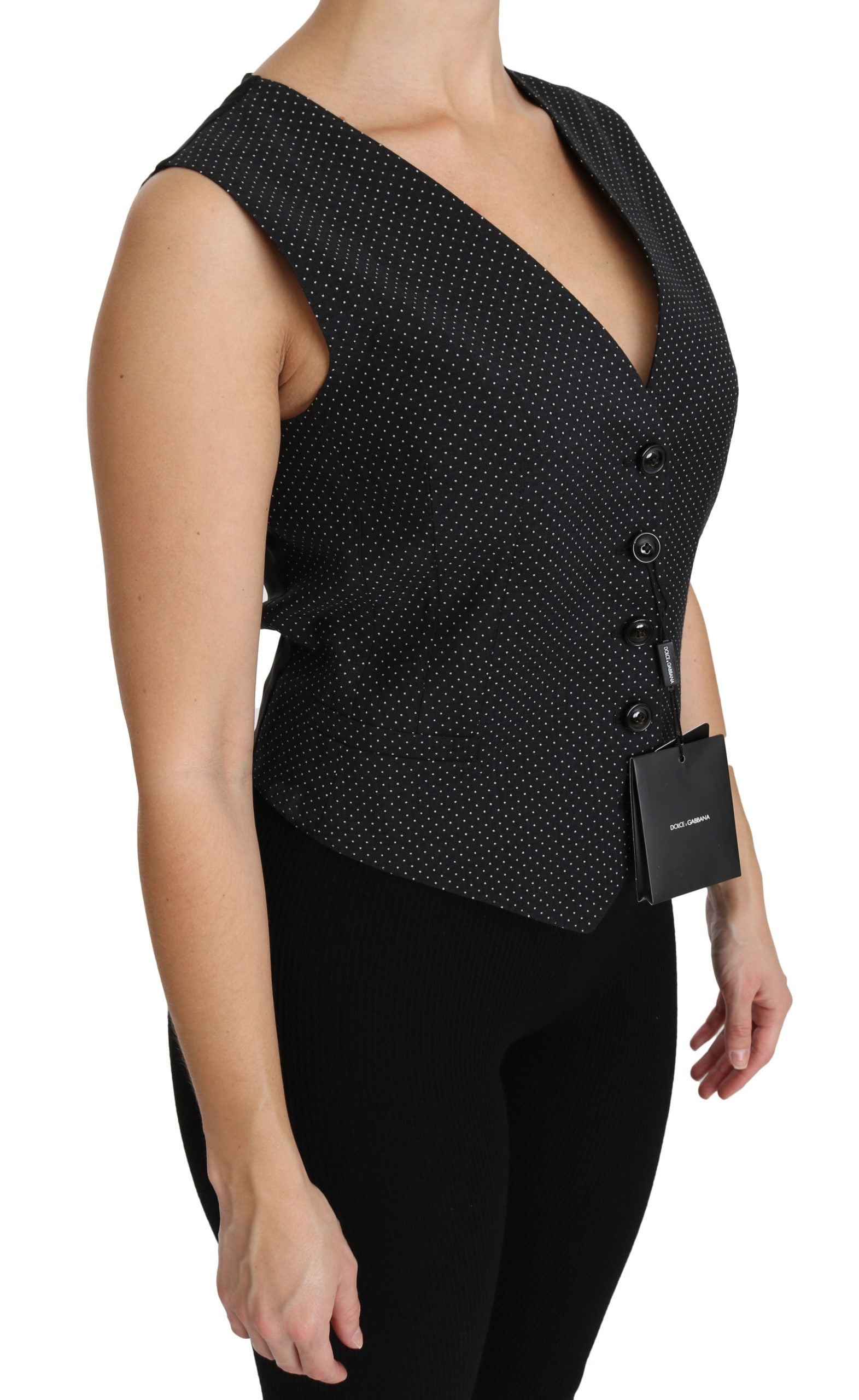 Top Dolce & Gabbana Plunging noir