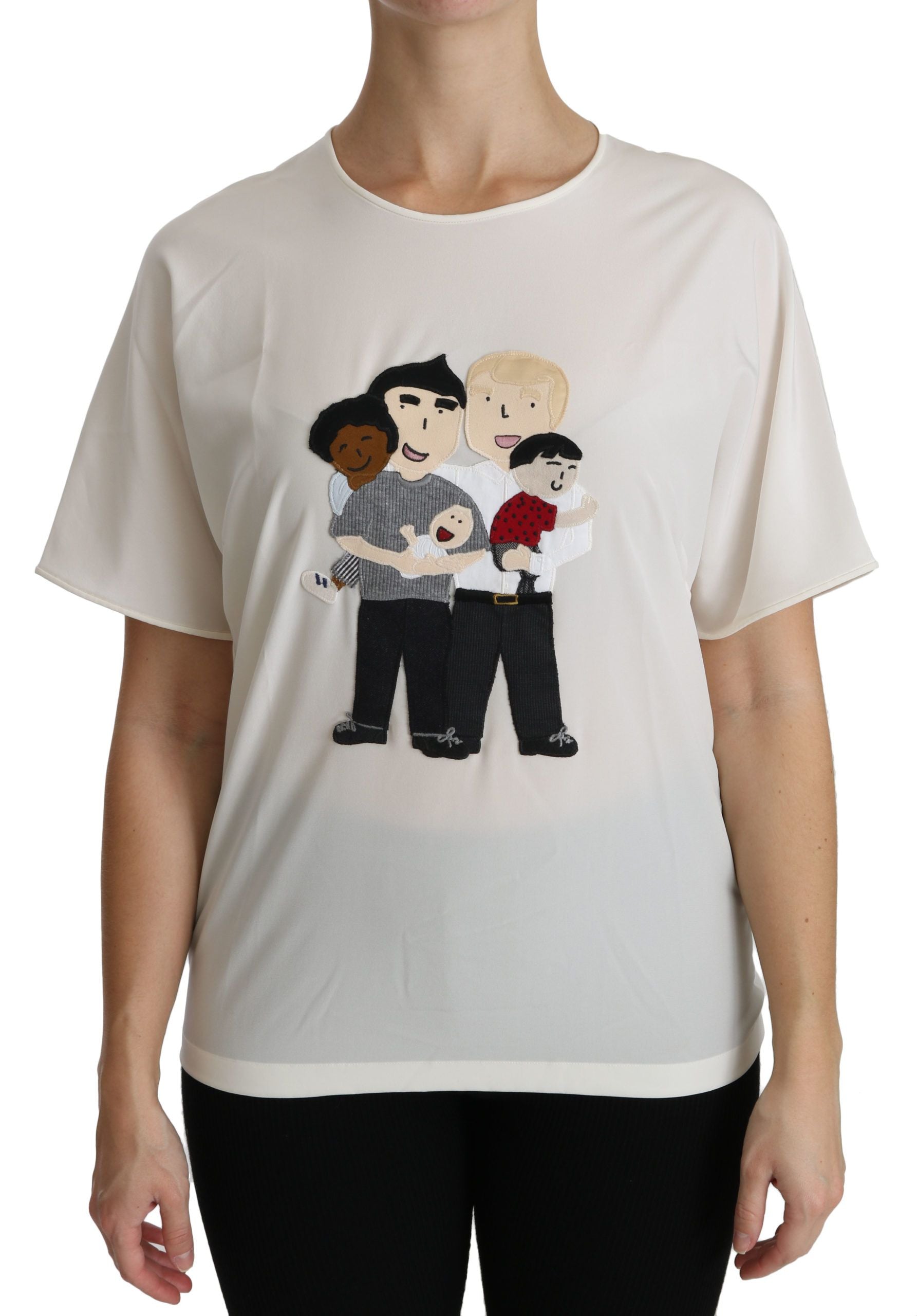 Blouse Dolce & Gabbana #dgfamily blanche