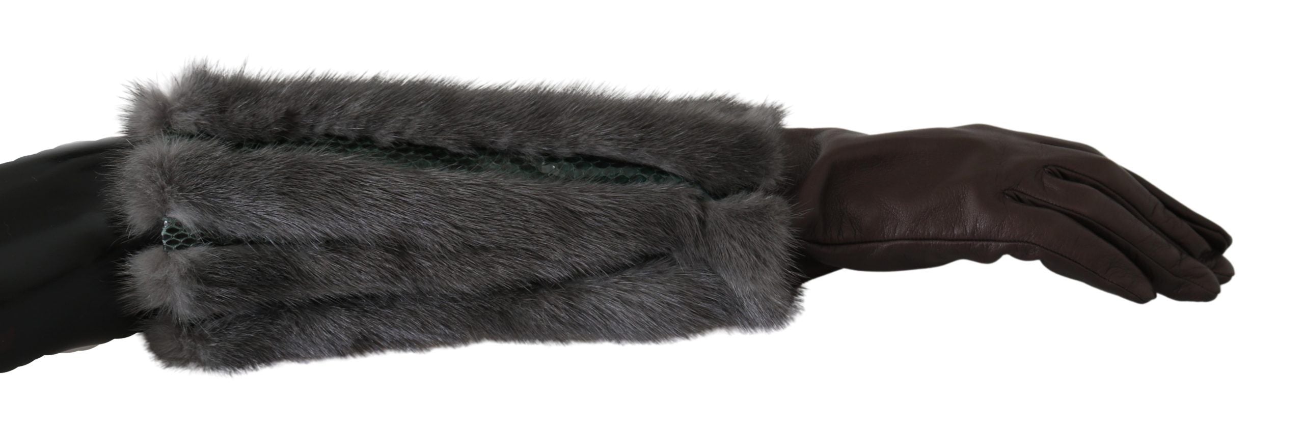 Gants Dolce & Gabbana Mid arm marron