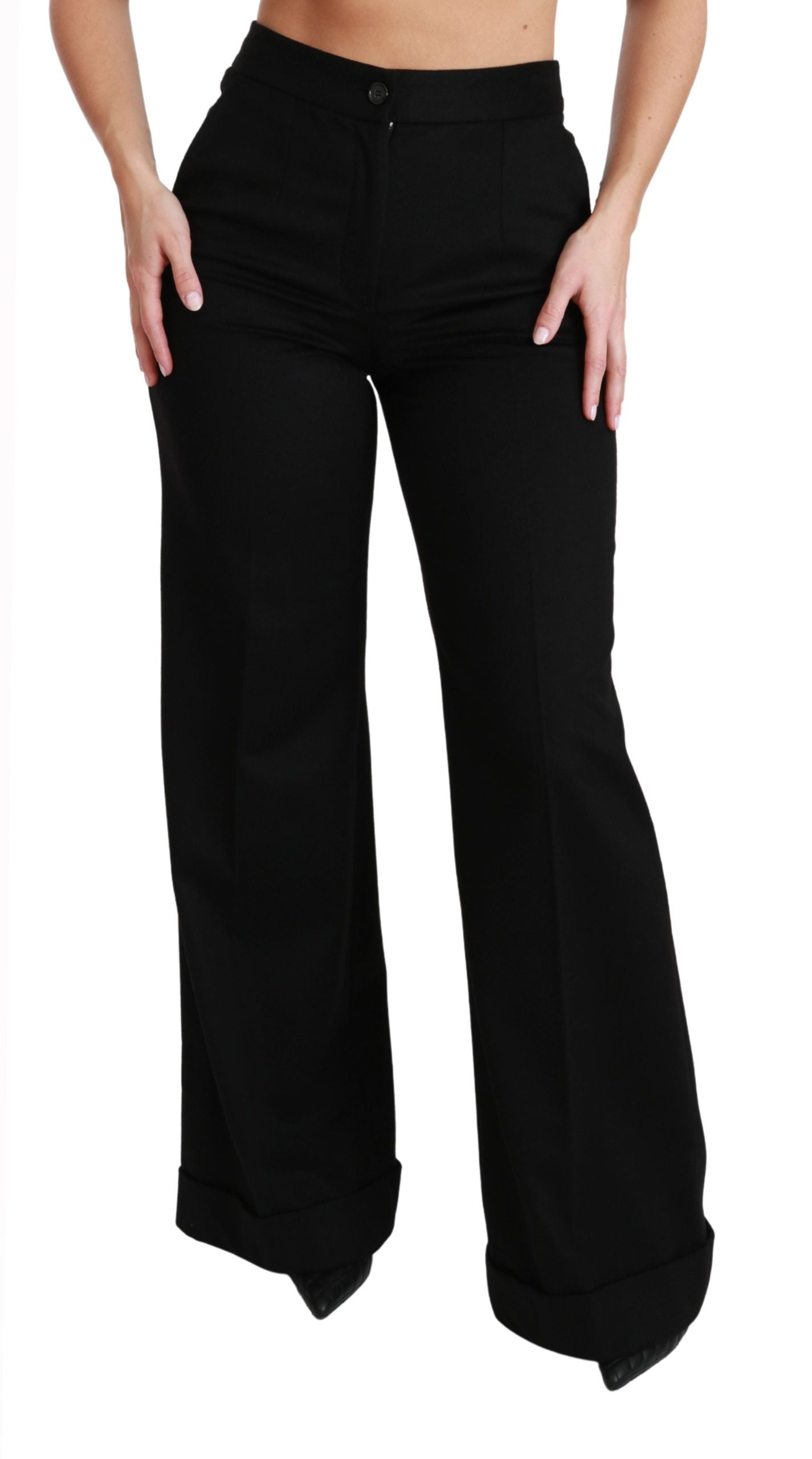 Pantalon Dolce & Gabbana flared noir