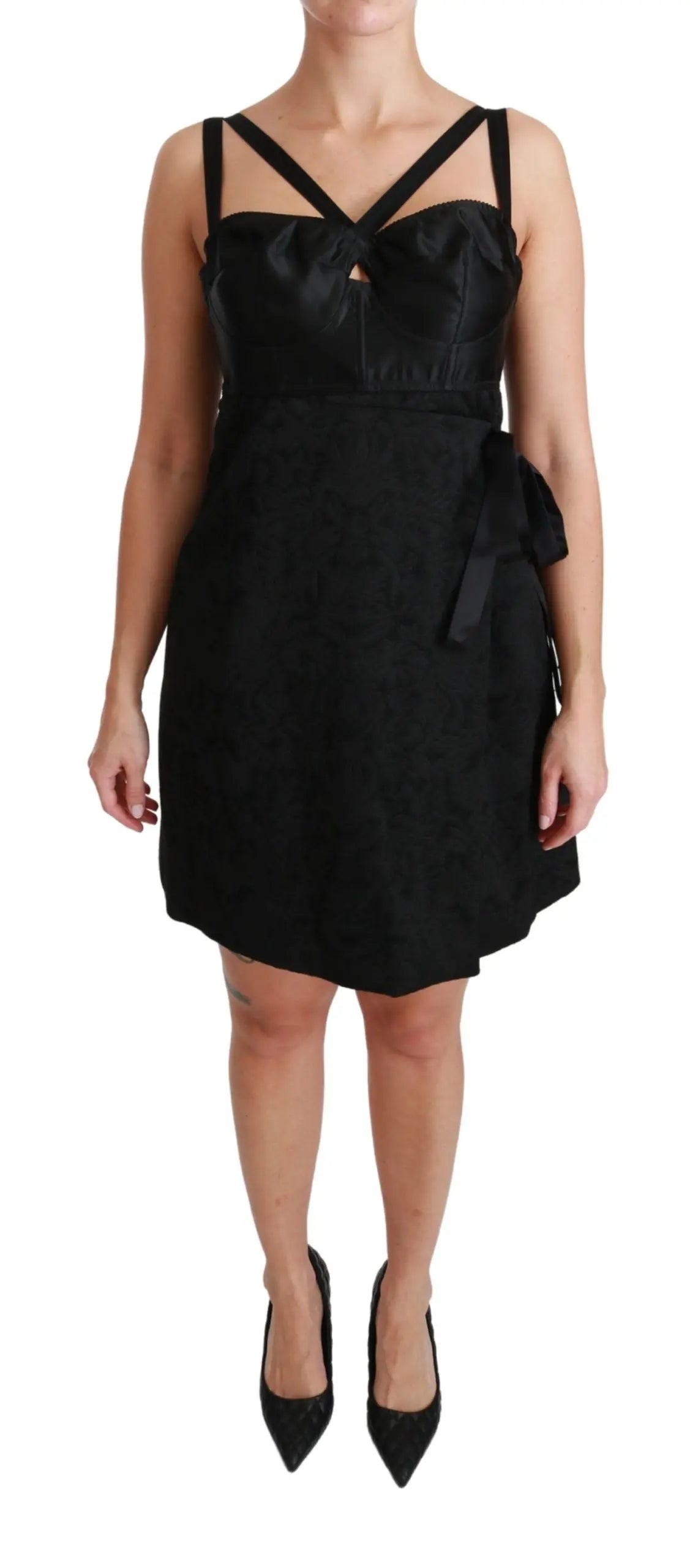 Robe Dolce & Gabbana mini noire Dolce & Gabbana