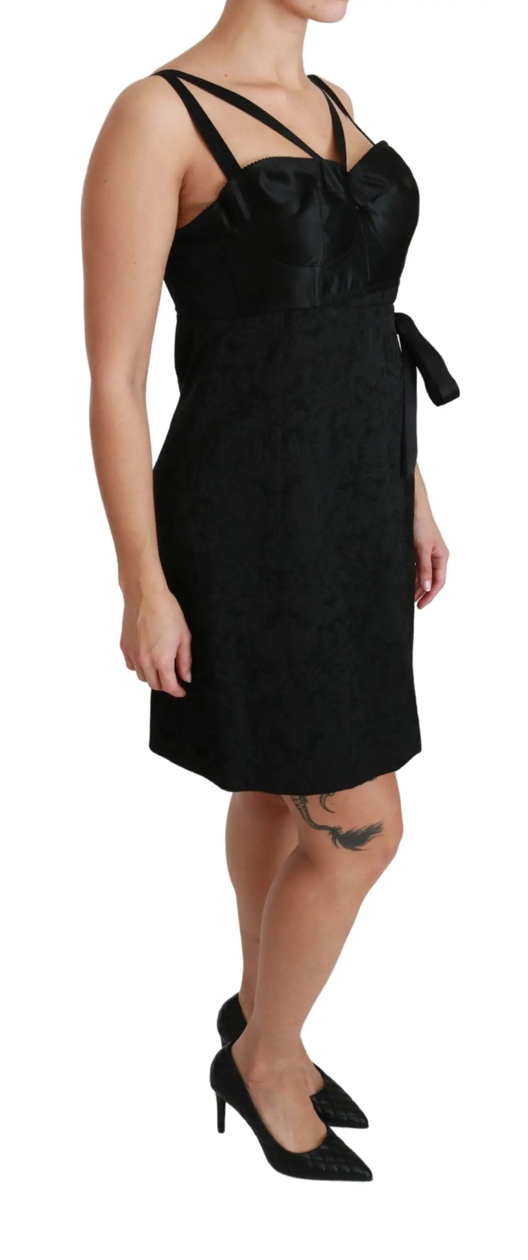 Robe Dolce & Gabbana mini noire Dolce & Gabbana