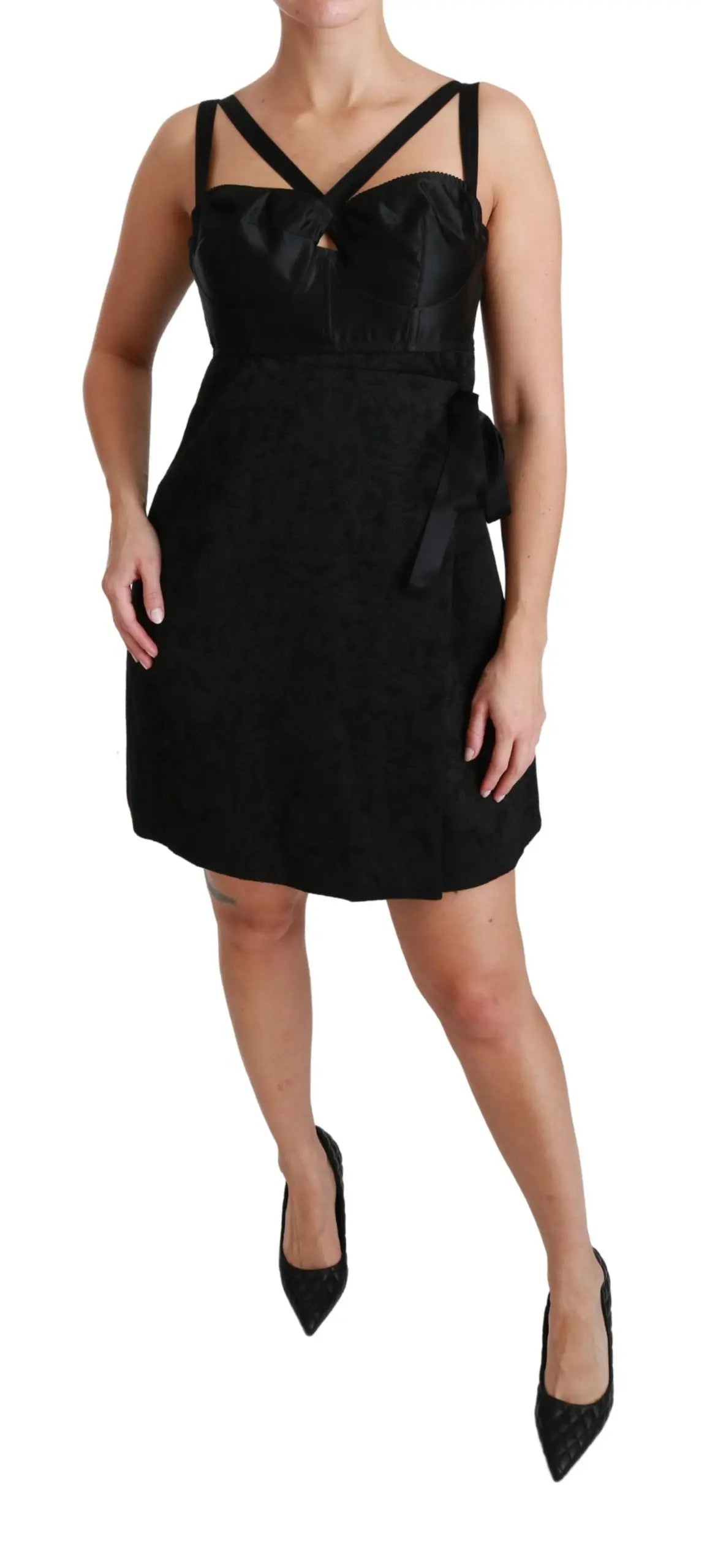 Robe Dolce & Gabbana mini noire Dolce & Gabbana