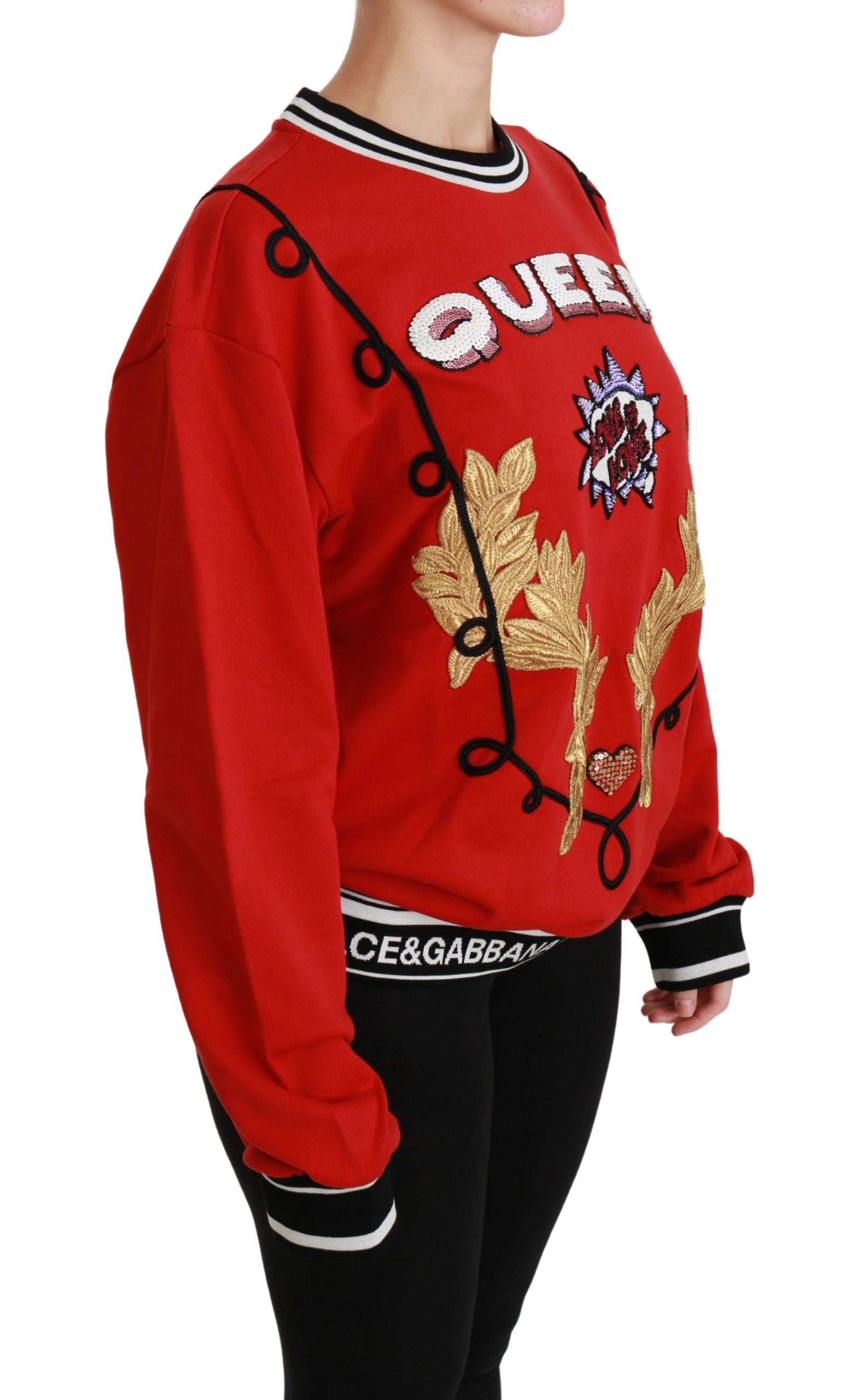 Pull Dolce & Gabbana Crew Neck rouge