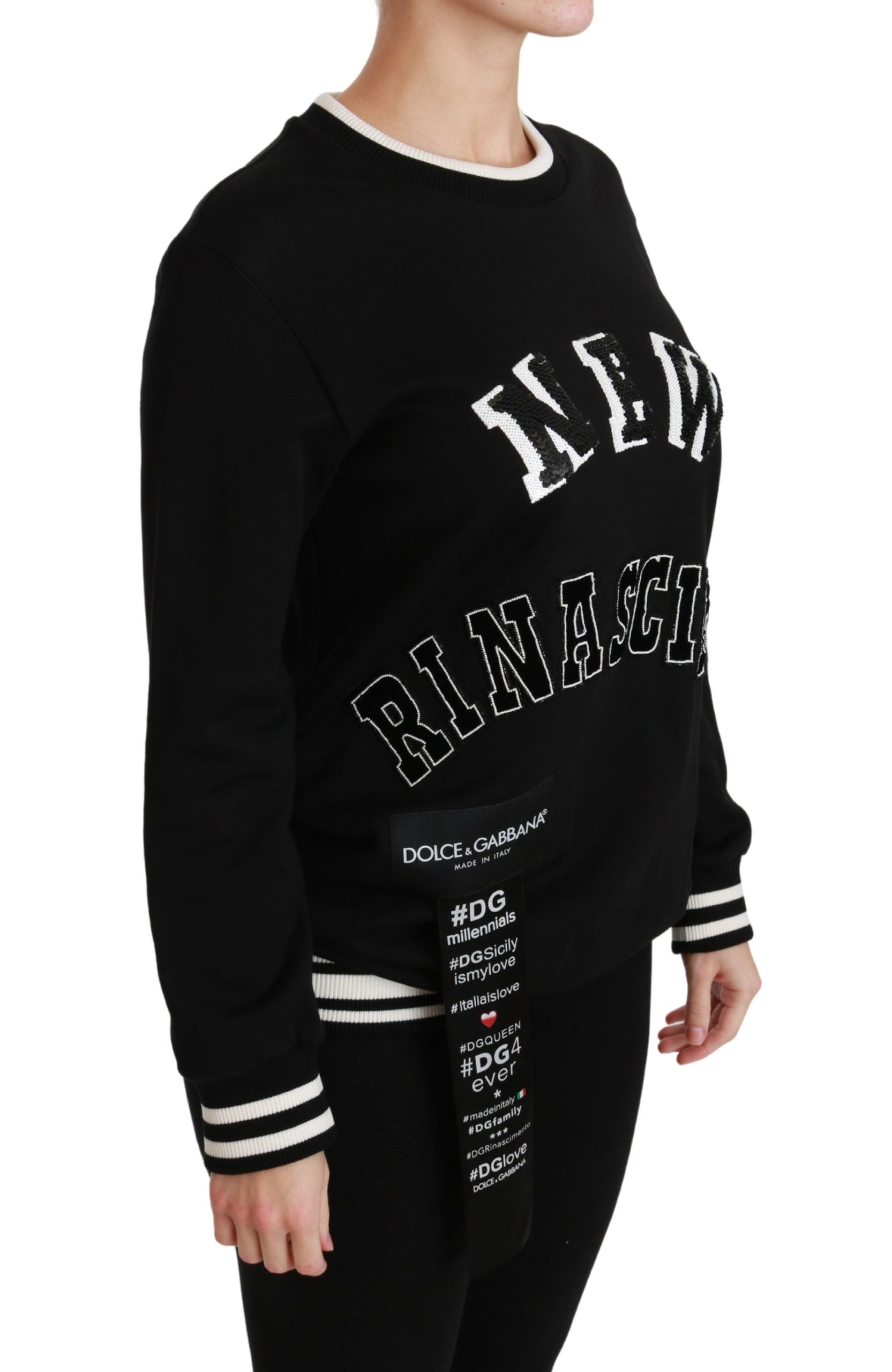 Pullover Dolce & Gabbana Rinascimento noir