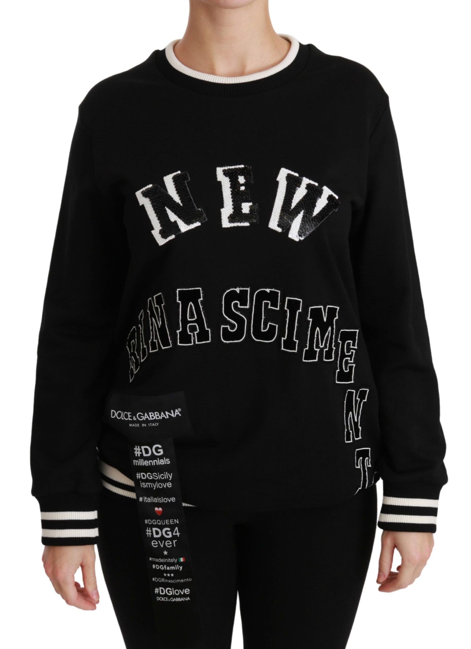 Pullover Dolce & Gabbana Rinascimento noir