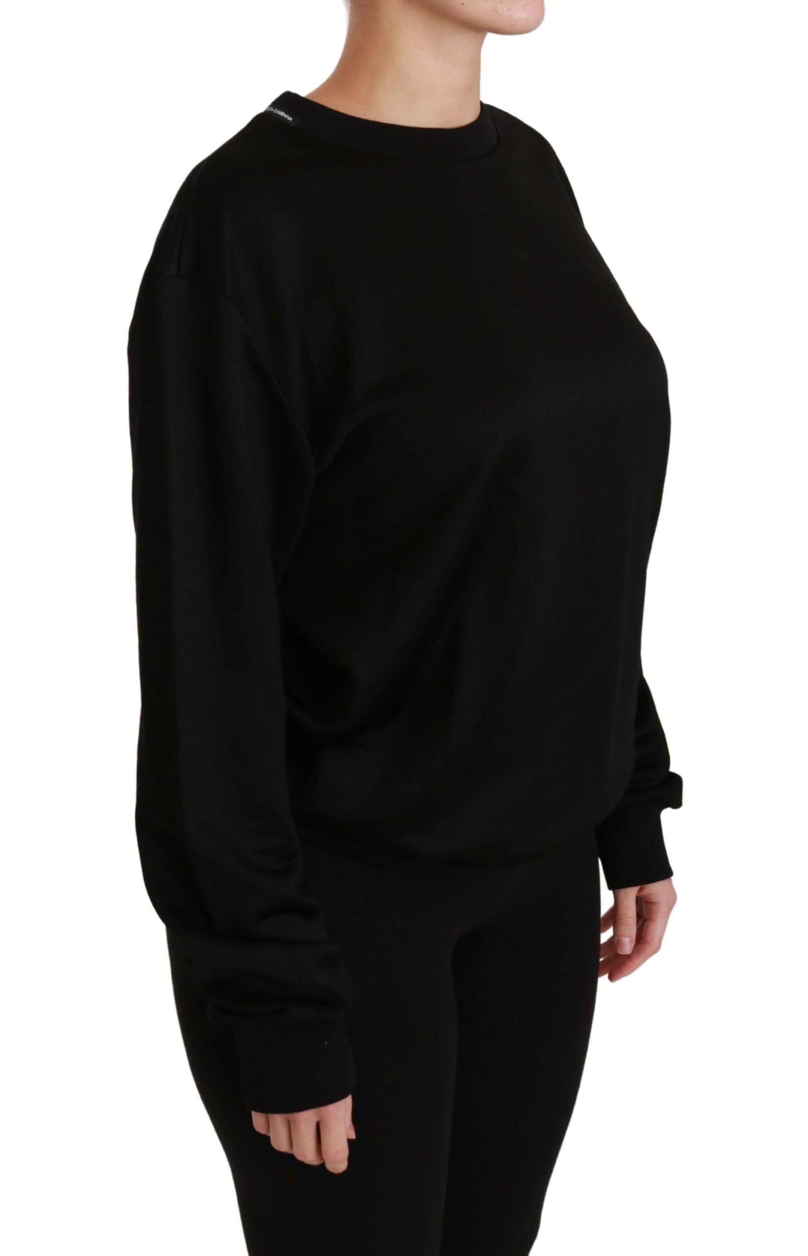 Pull Dolce & Gabbana Crew Neck noir