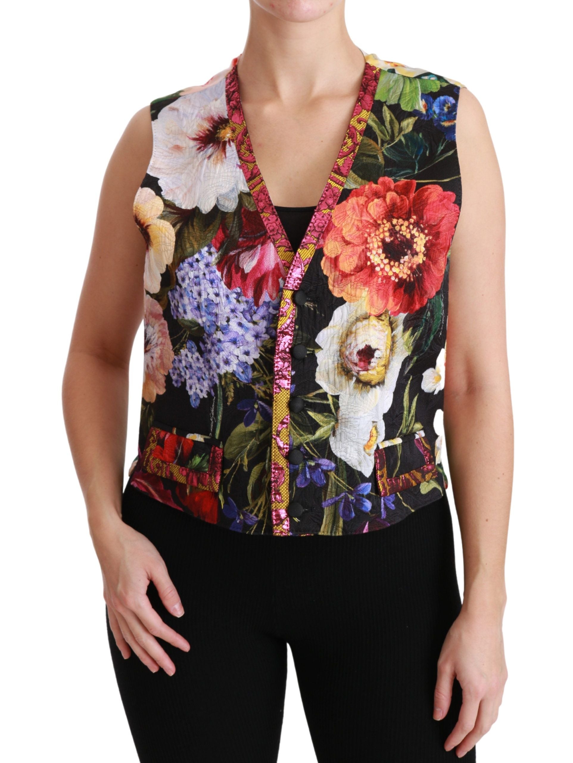 Top Dolce & Gabbana multicolore floral
