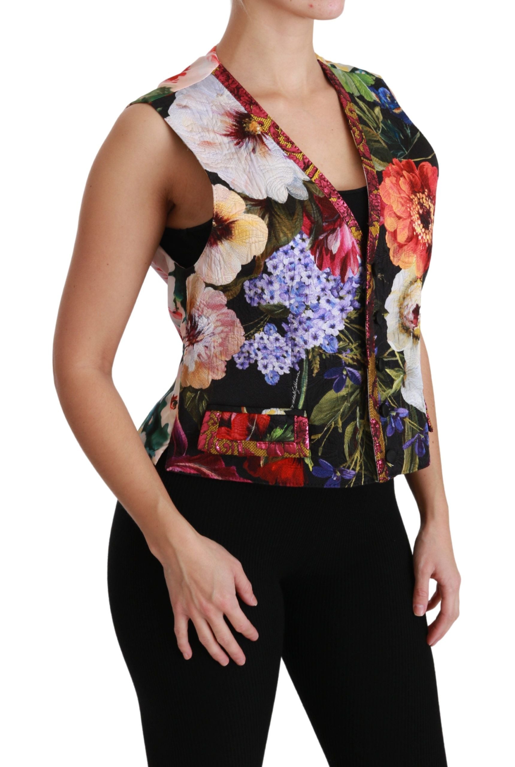 Top Dolce & Gabbana multicolore floral
