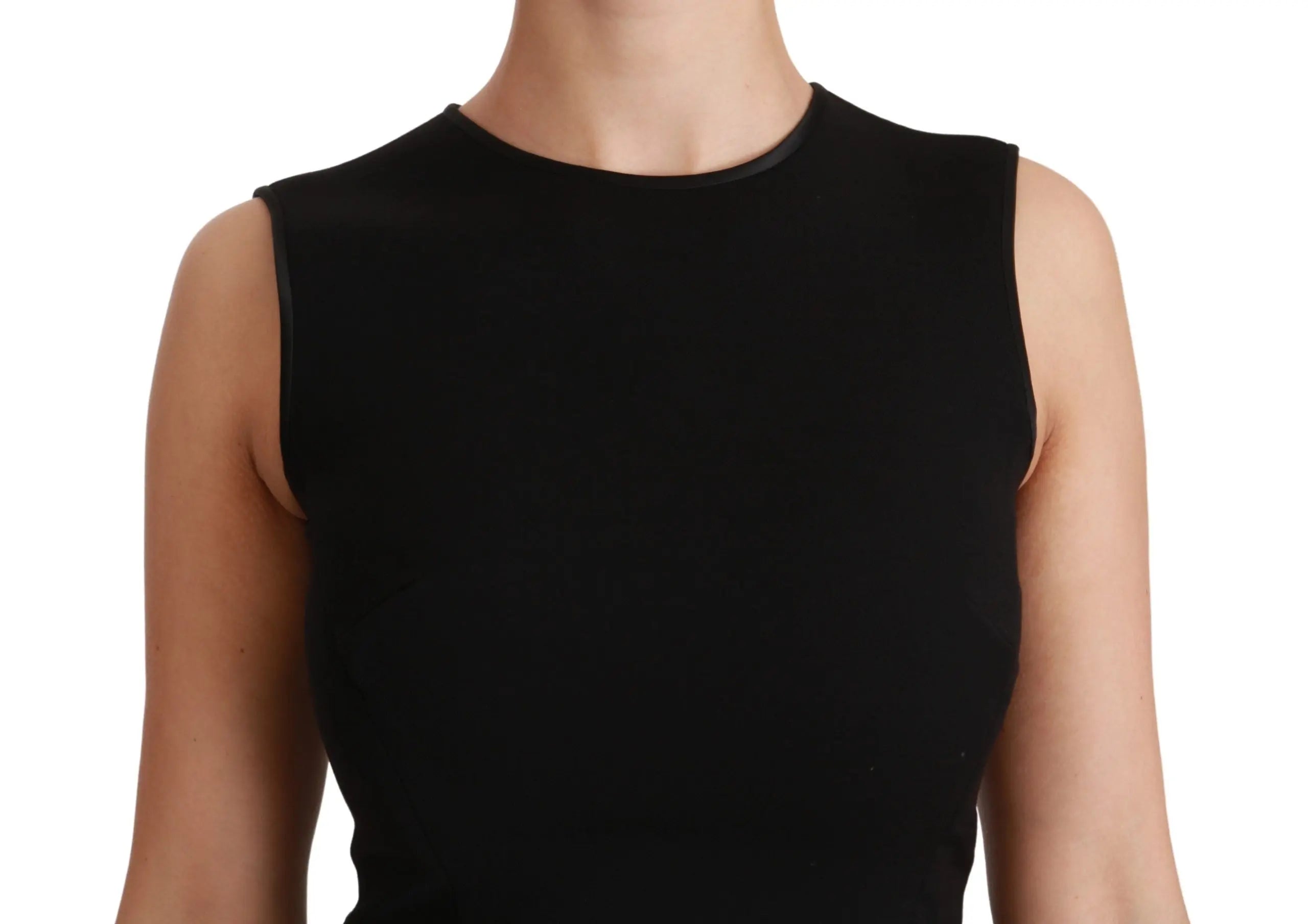 Robe fit flare Dolce & Gabbana noire Dolce & Gabbana