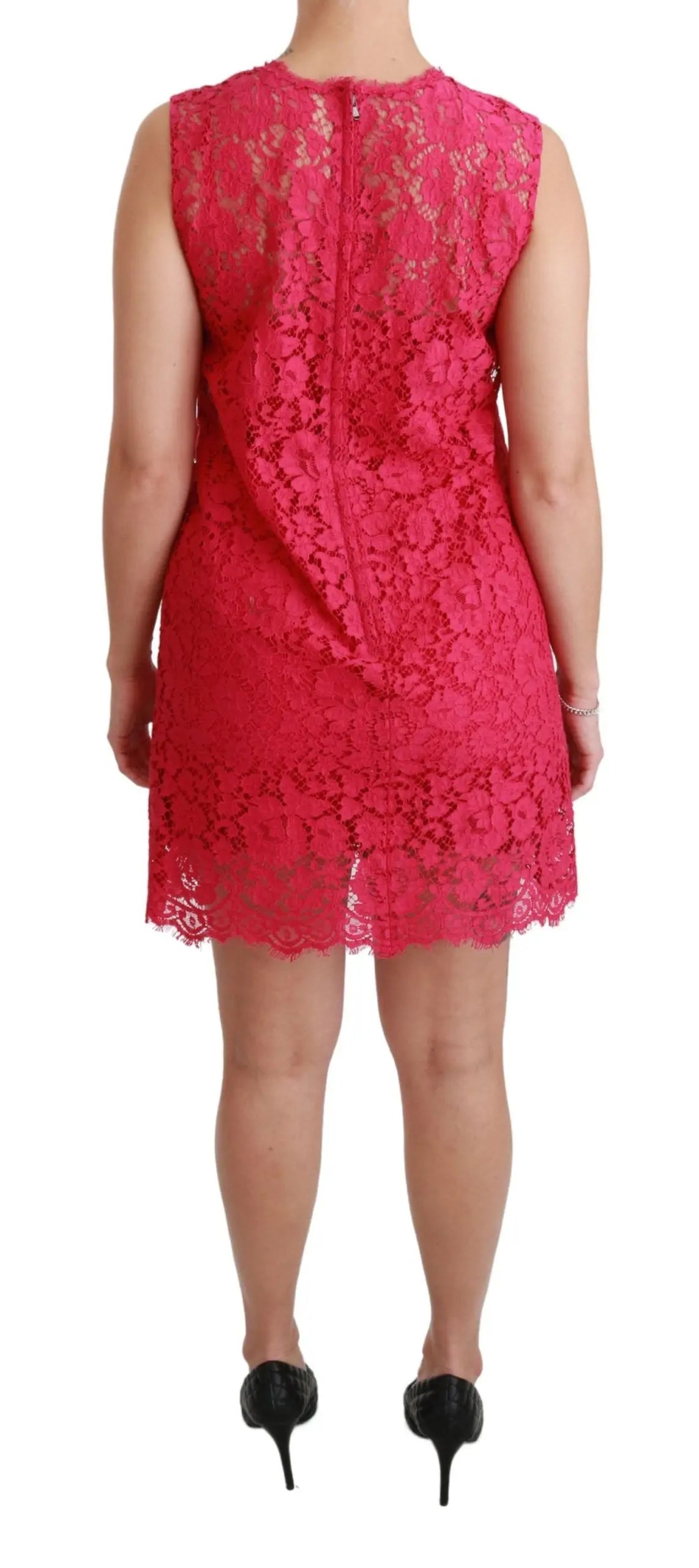 Robe Dolce & Gabbana mini rose Dolce & Gabbana