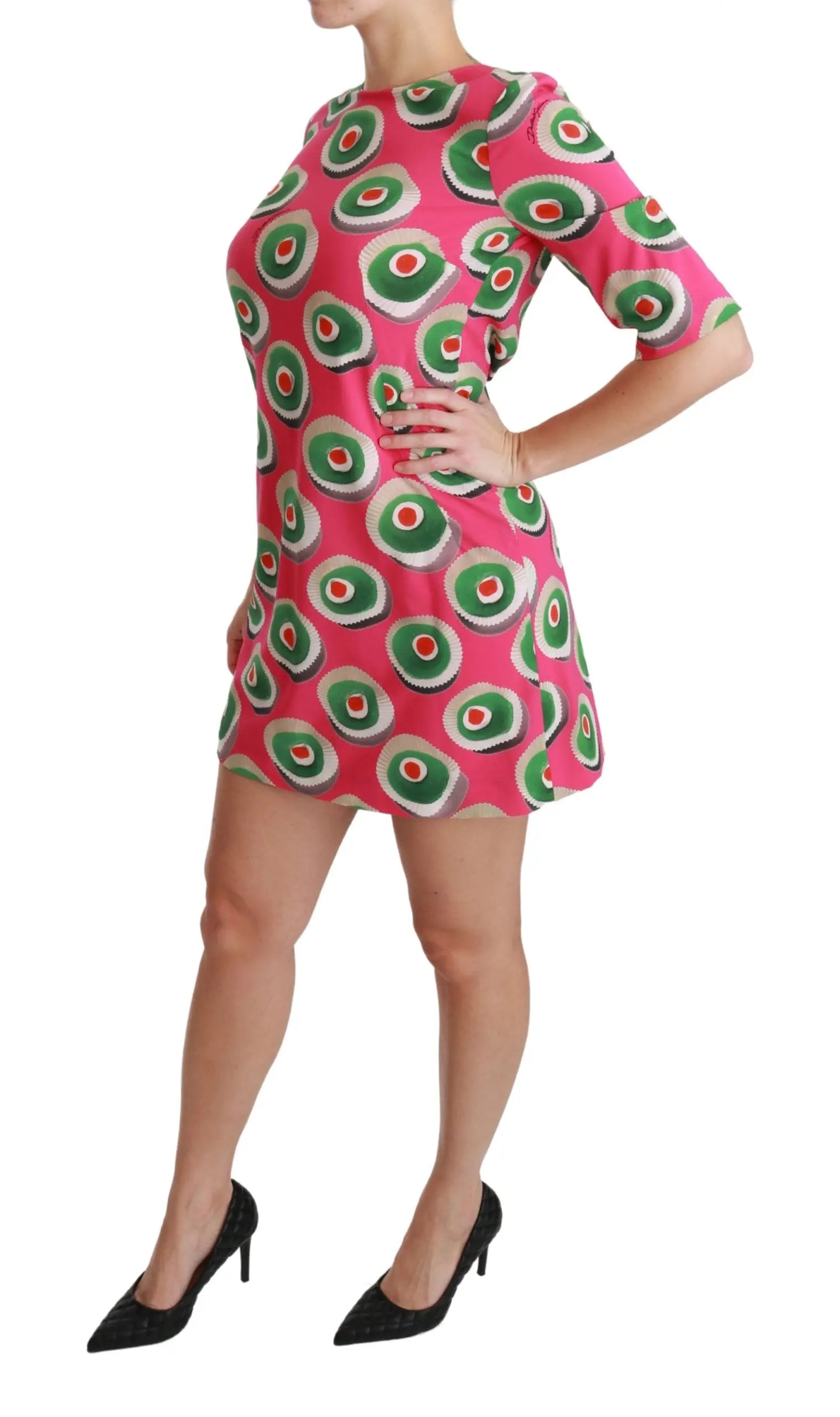 Robe Dolce & Gabbana Shift rose Dolce & Gabbana