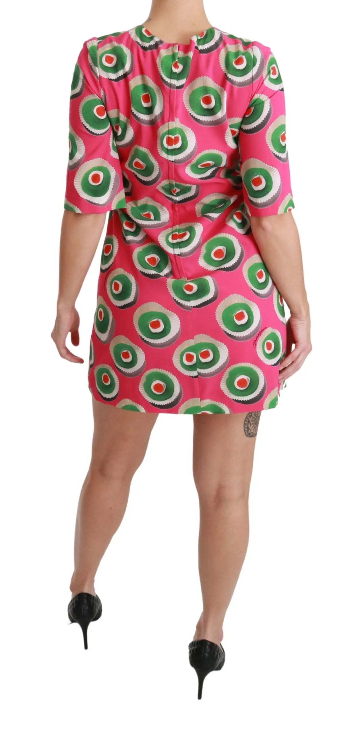Robe Dolce & Gabbana Shift rose Dolce & Gabbana