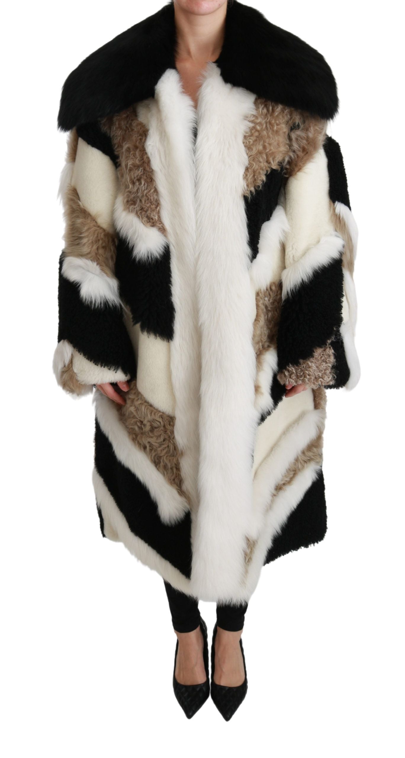 Manteau Dolce & Gabbana Cape multicolore