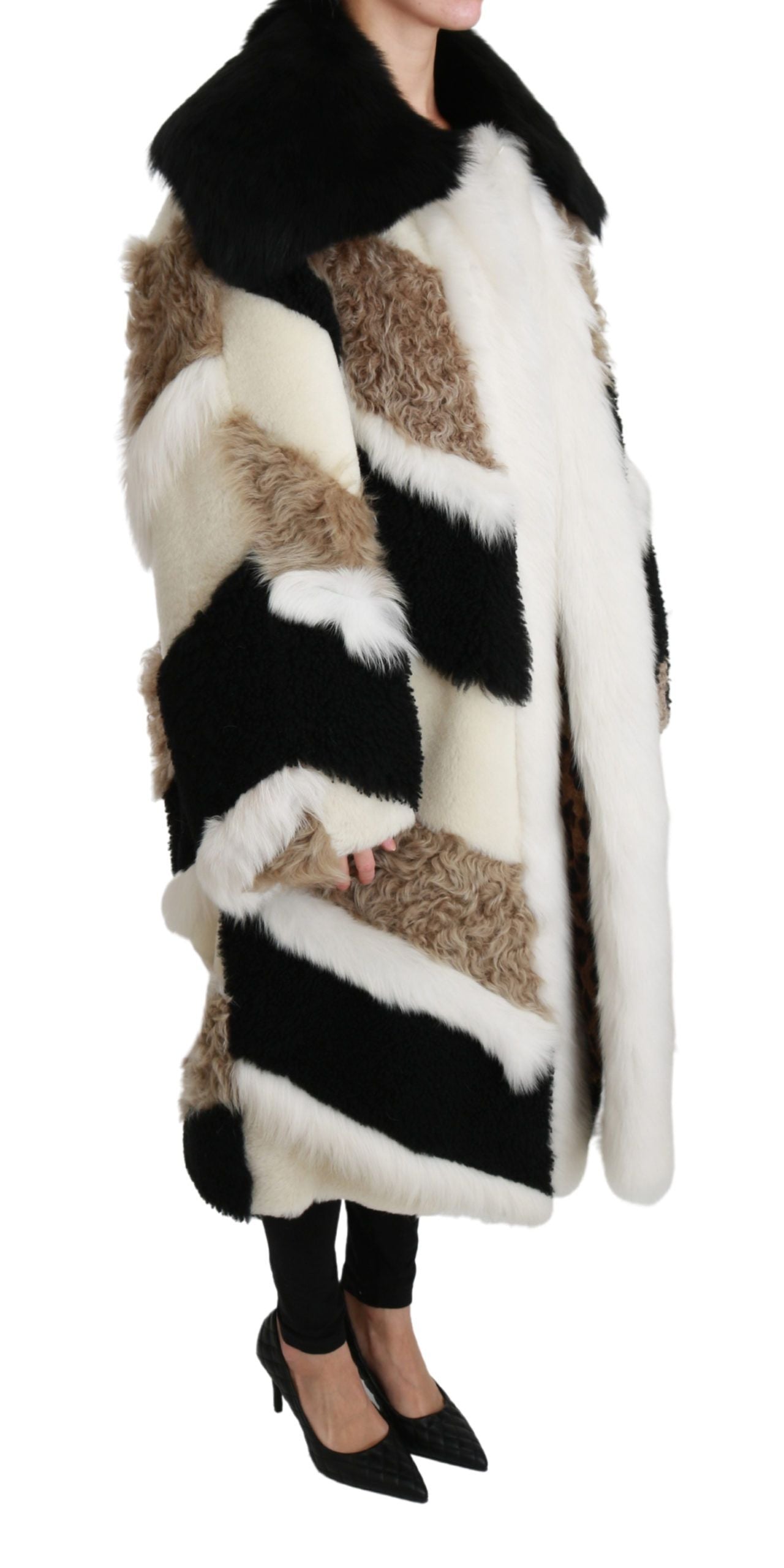 Manteau Dolce & Gabbana Cape multicolore