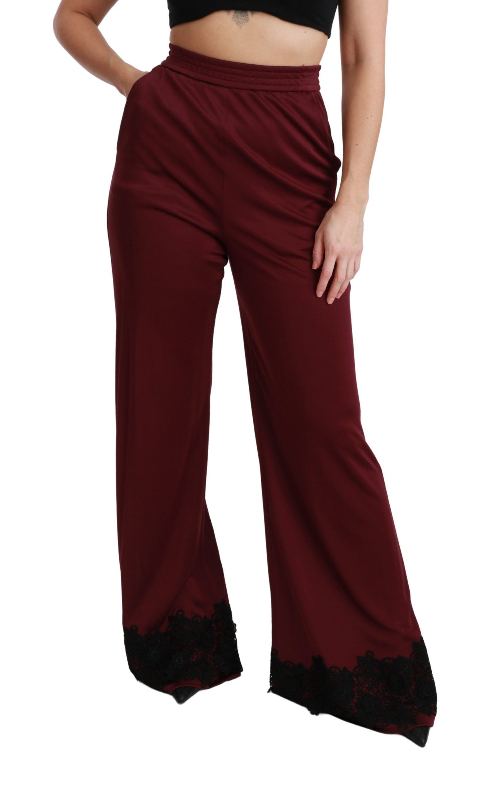 Pantalons Dolce & Gabbana maroon