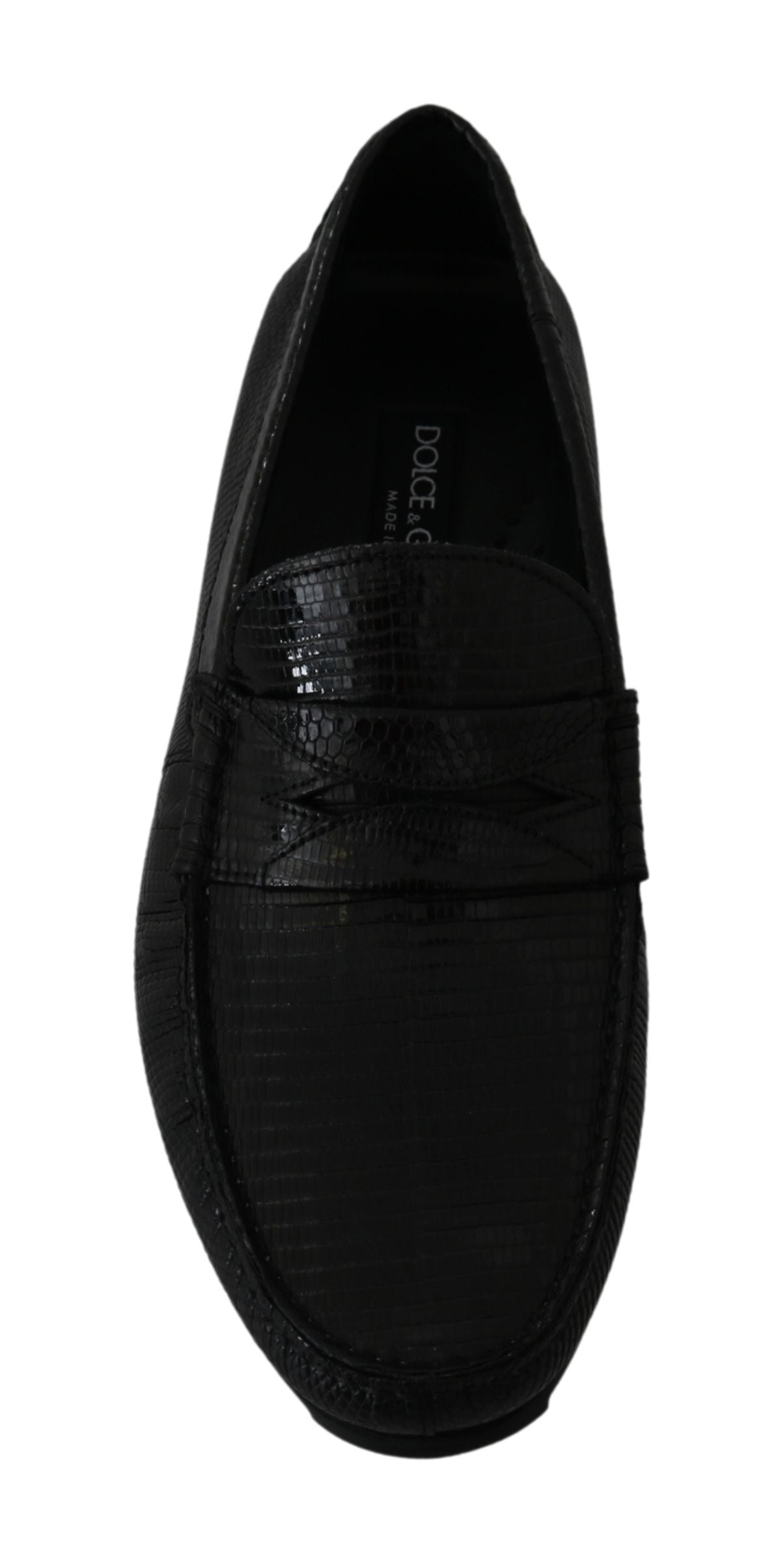 Loafers Dolce & Gabbana en cuir noir