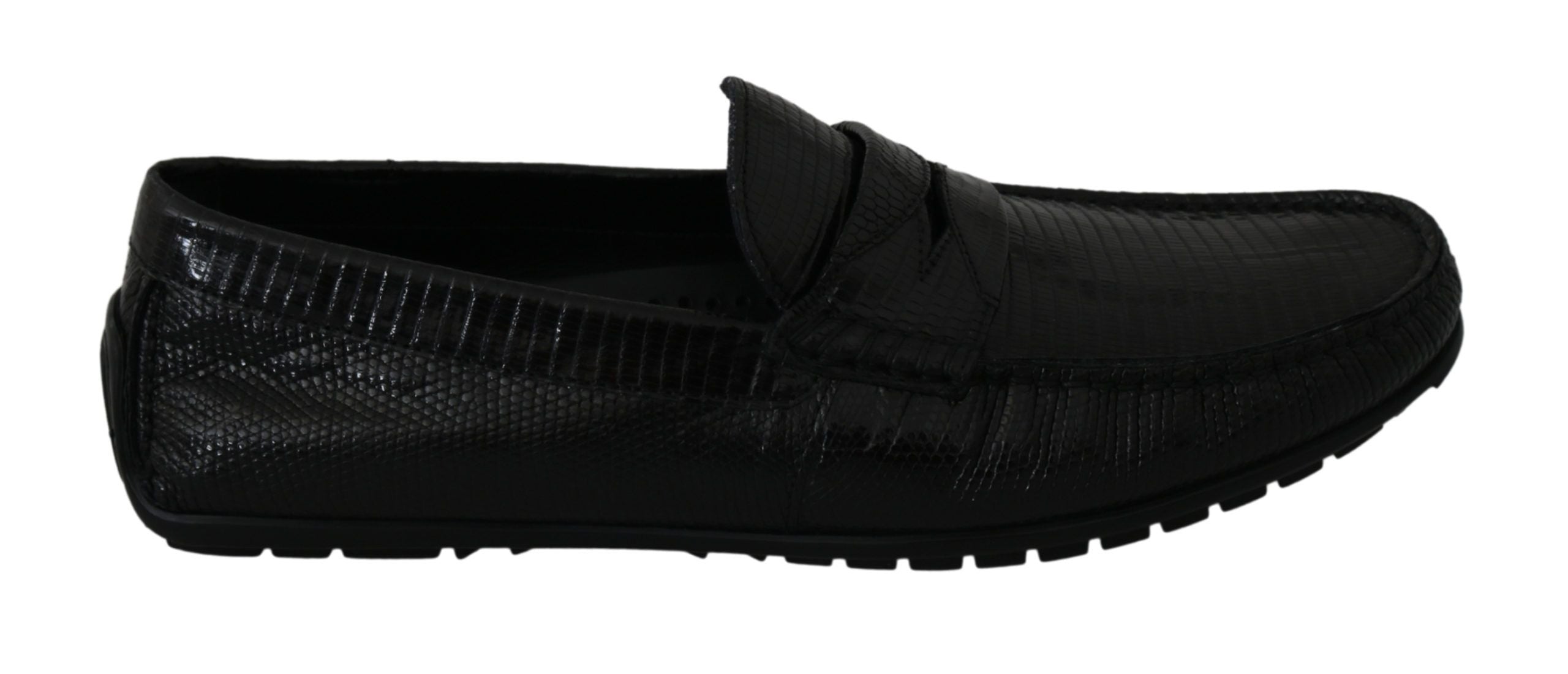 Loafers Dolce & Gabbana en cuir noir