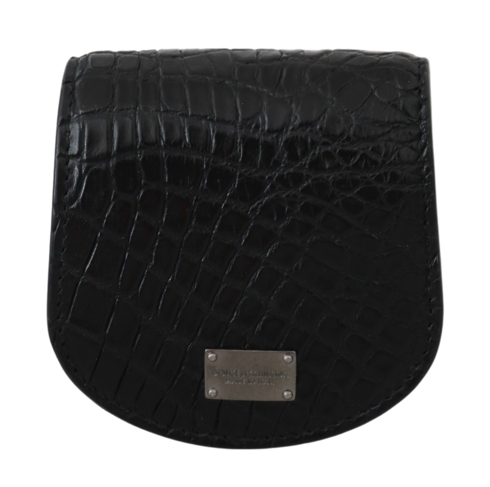 Étui Dolce & Gabbana en cuir noir